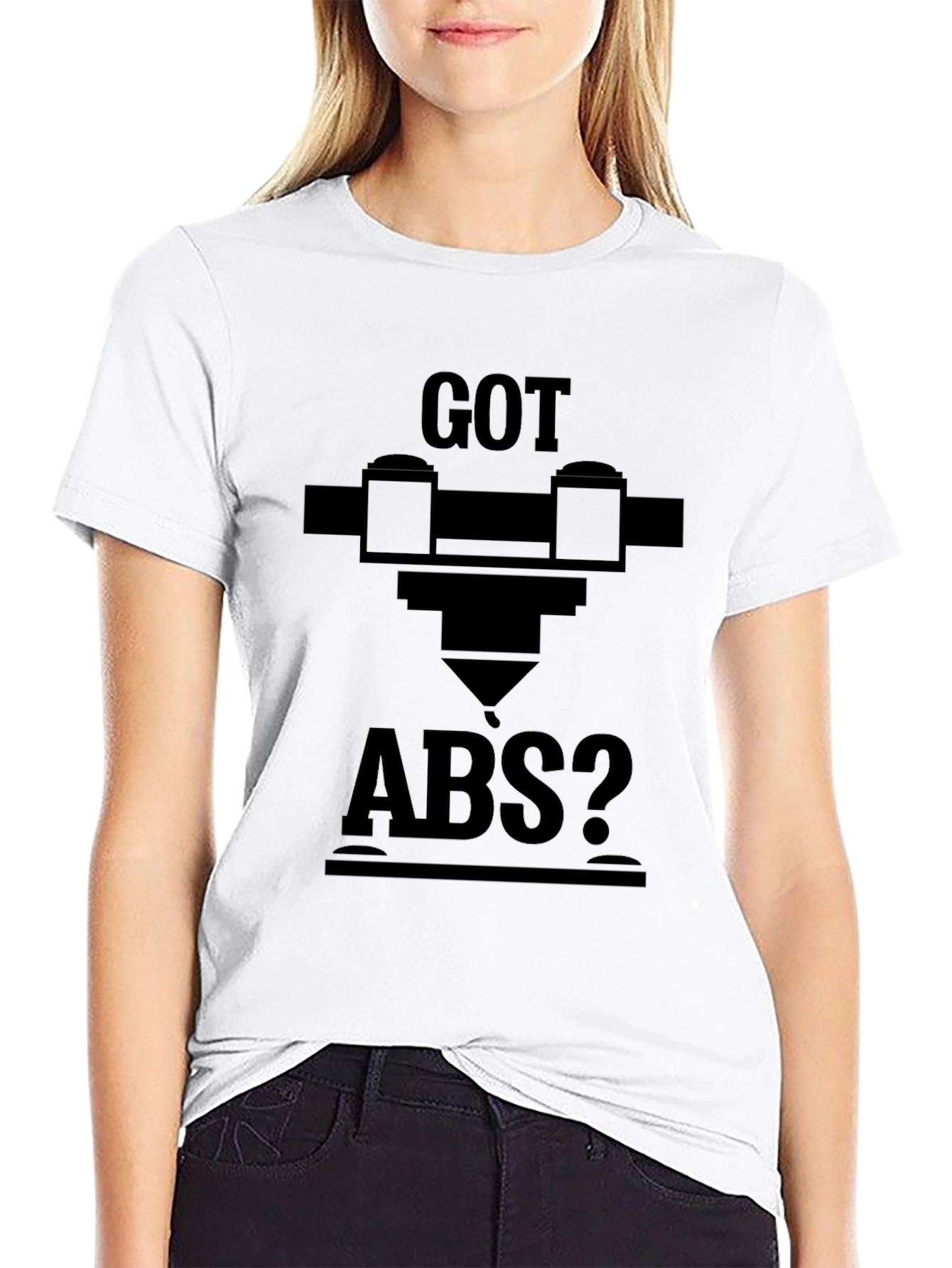 Got ABS? 3D Printing Enthusiasts Black Tee