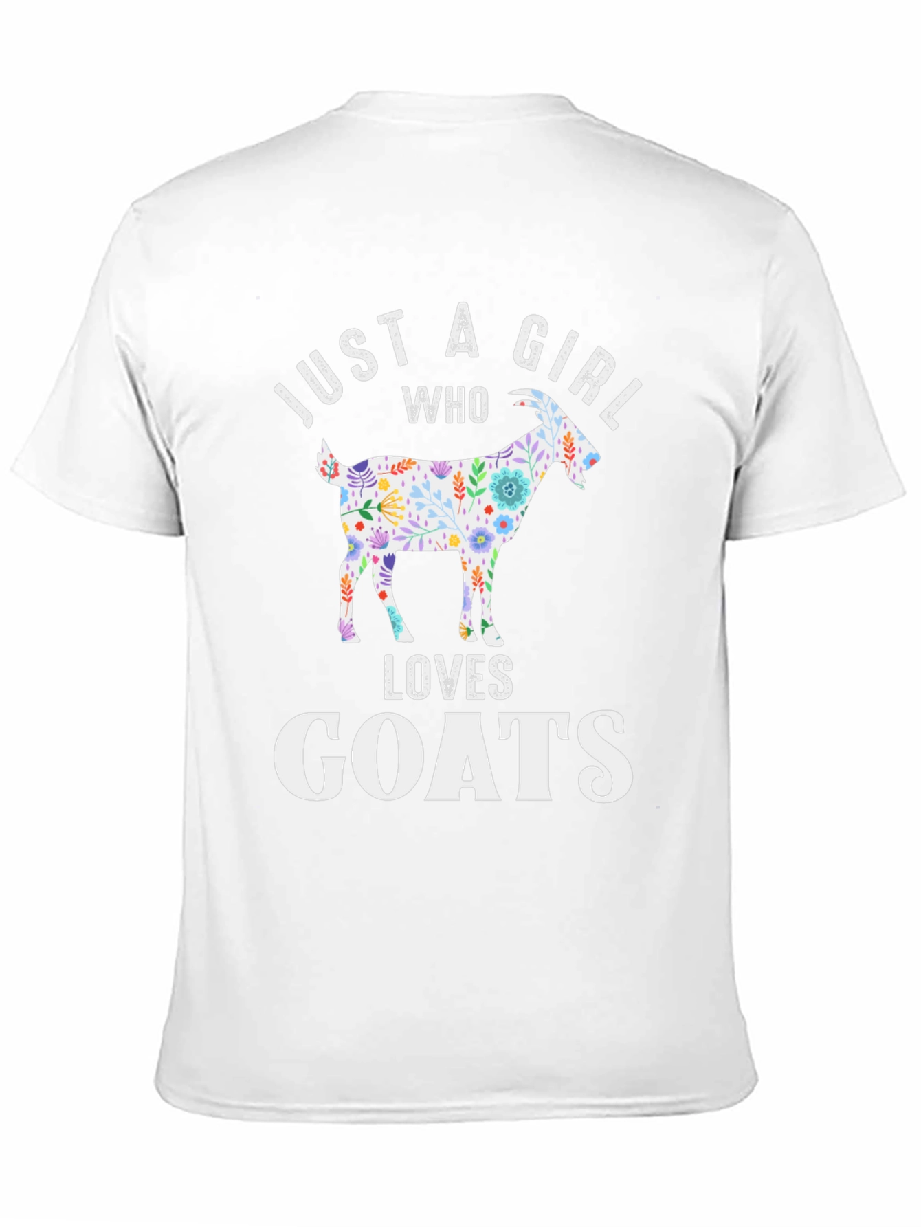 Just a Girl Who Loves Goats T-Shirt