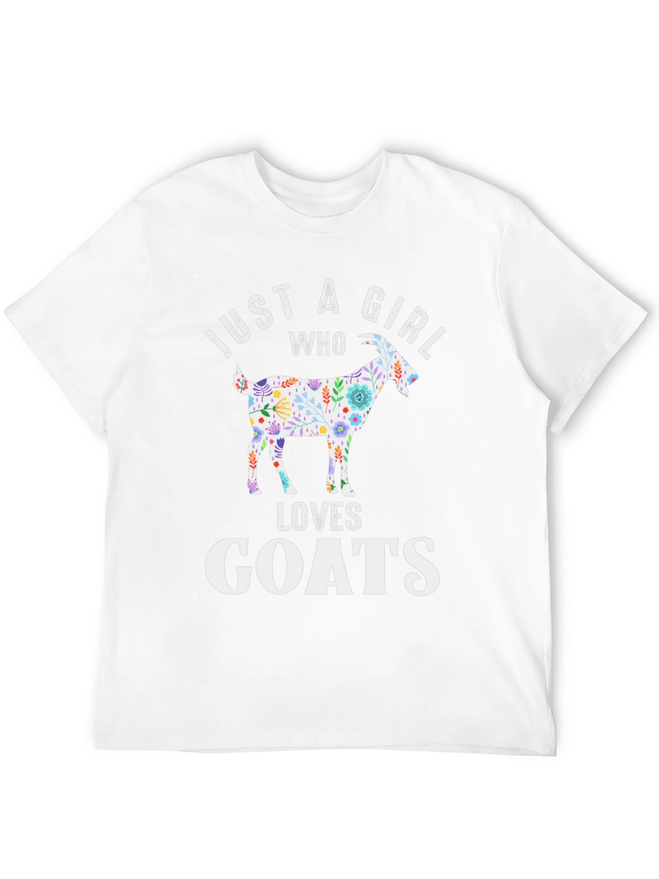 Just a Girl Who Loves Goats T-Shirt