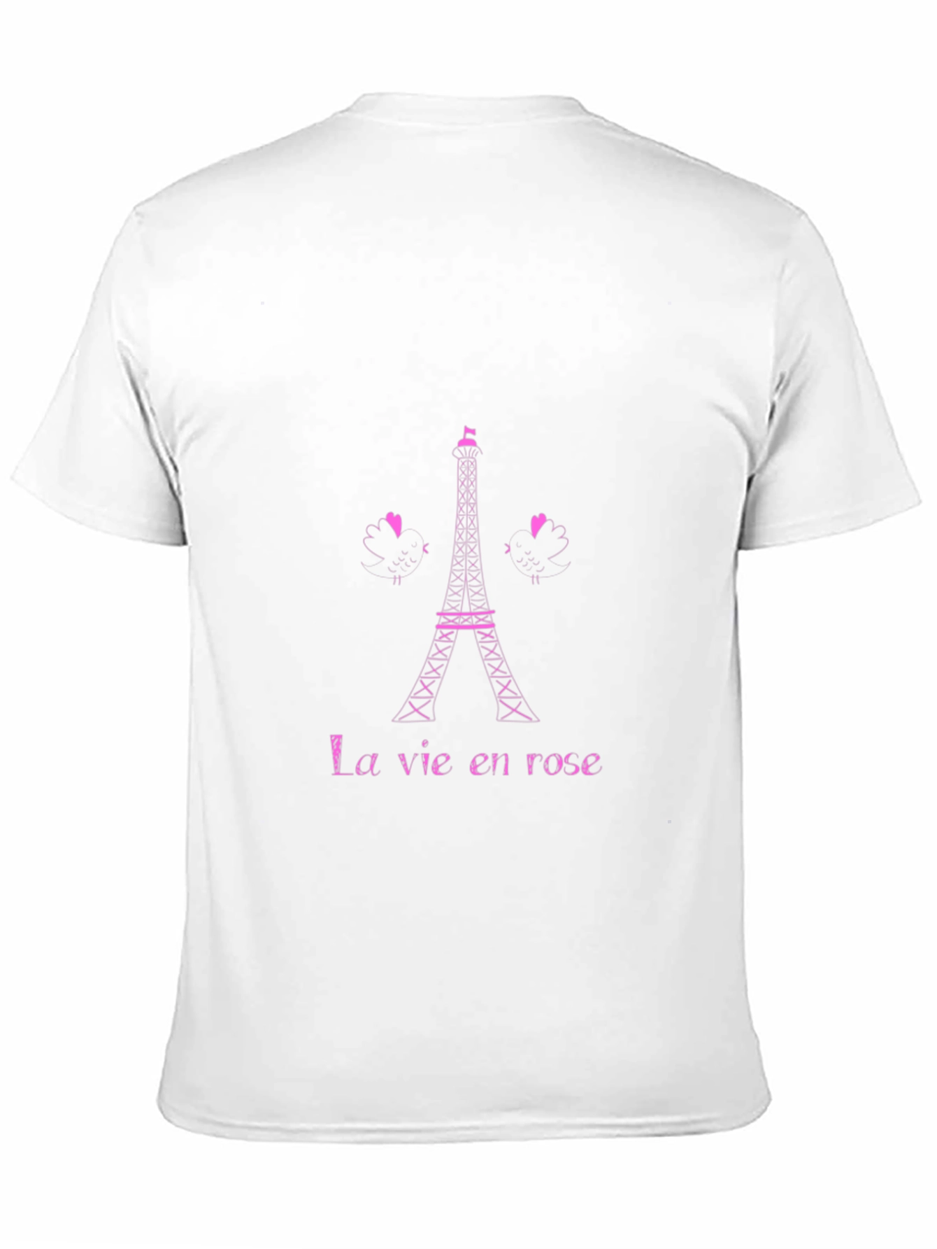La Vie en Rose Eiffel Tower Graphic Tee