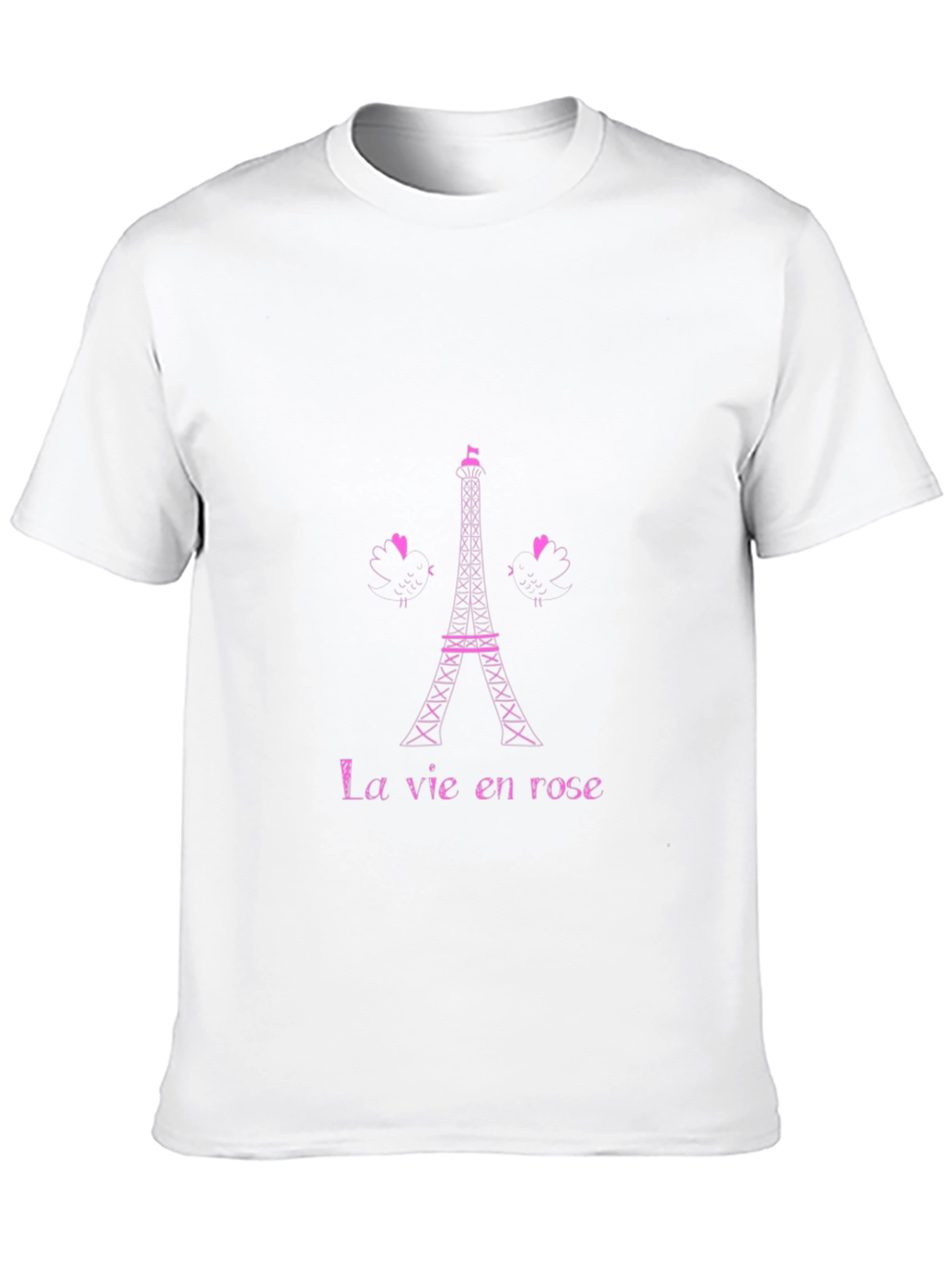La Vie en Rose Eiffel Tower Graphic Tee