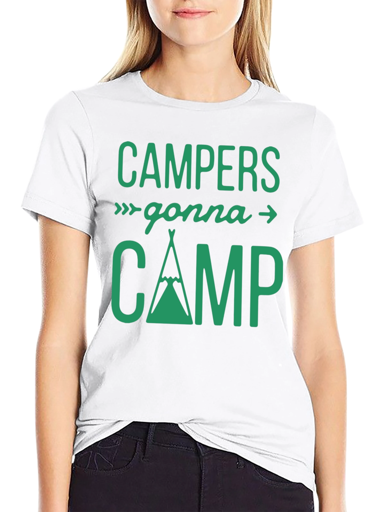 Campers Gonna Camp Graphic T-Shirt