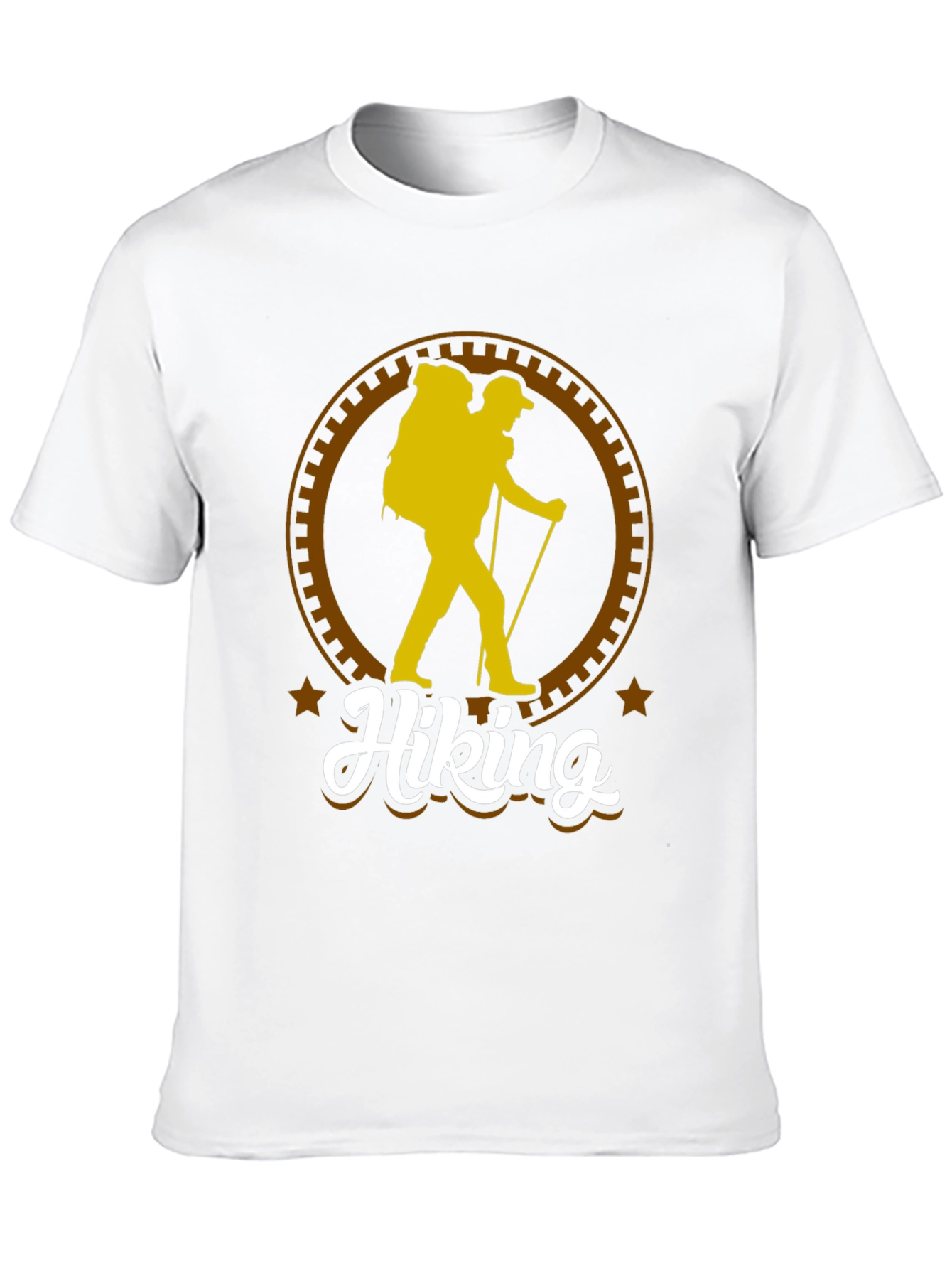 Hiking Adventure Graphic Tee - Black