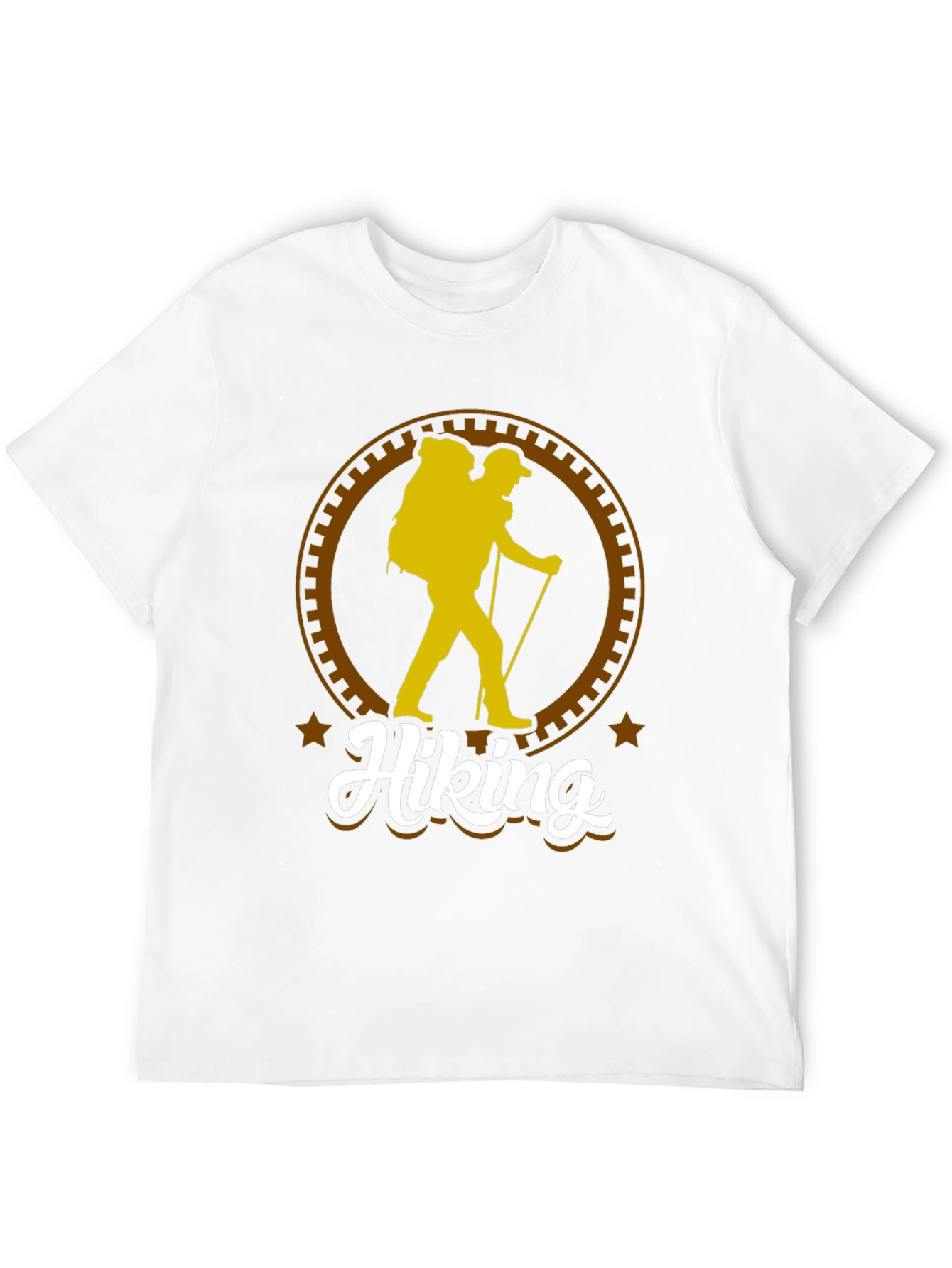 Hiking Adventure Graphic Tee - Black
