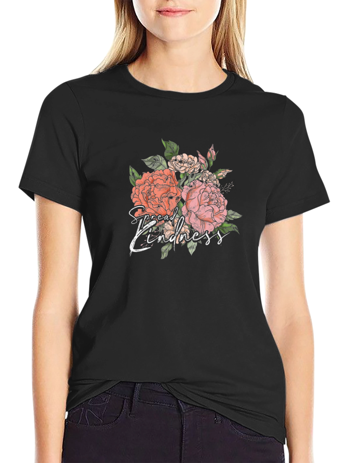 Floral Spread Kindness T-Shirt