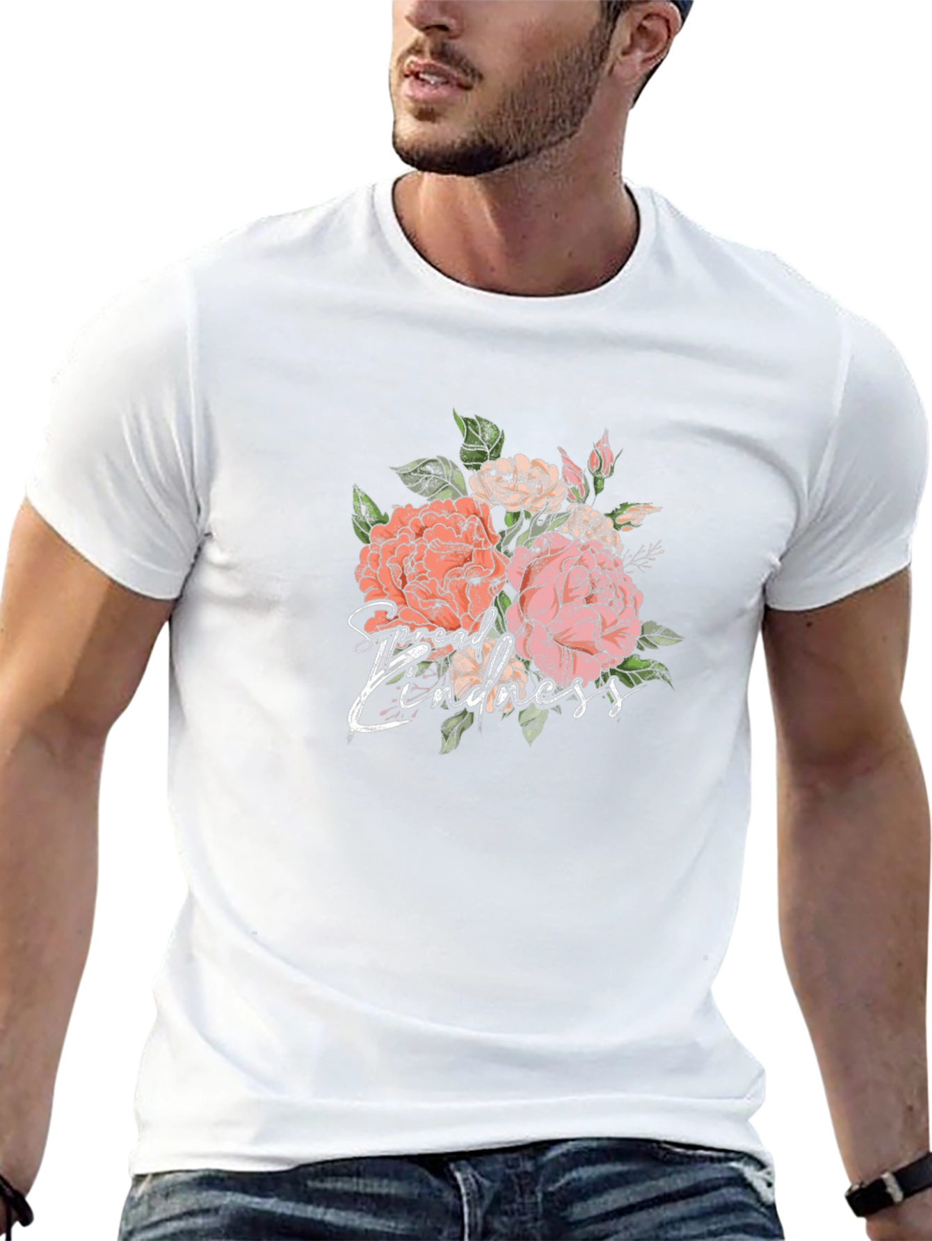 Floral Spread Kindness T-Shirt