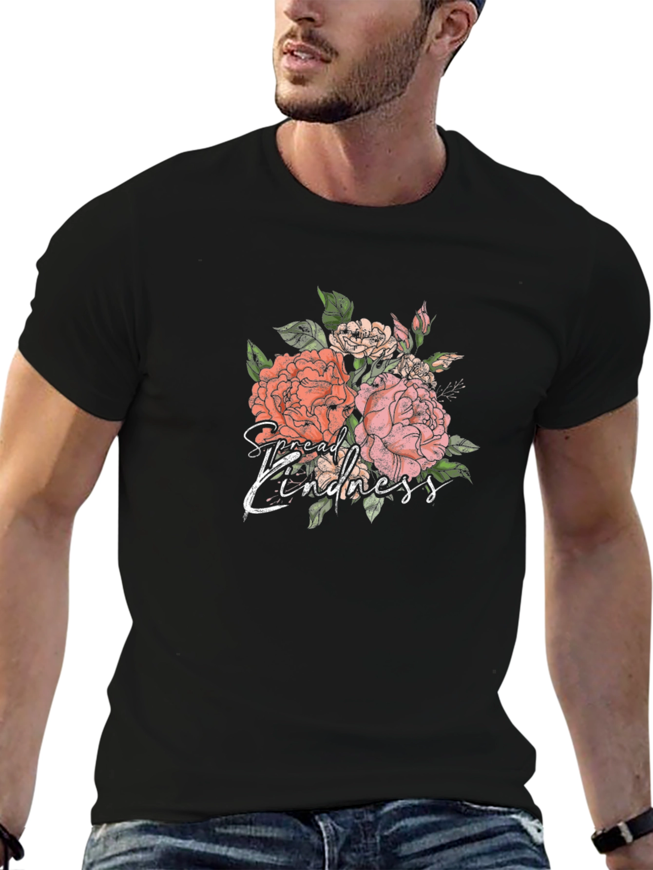 Floral Spread Kindness T-Shirt