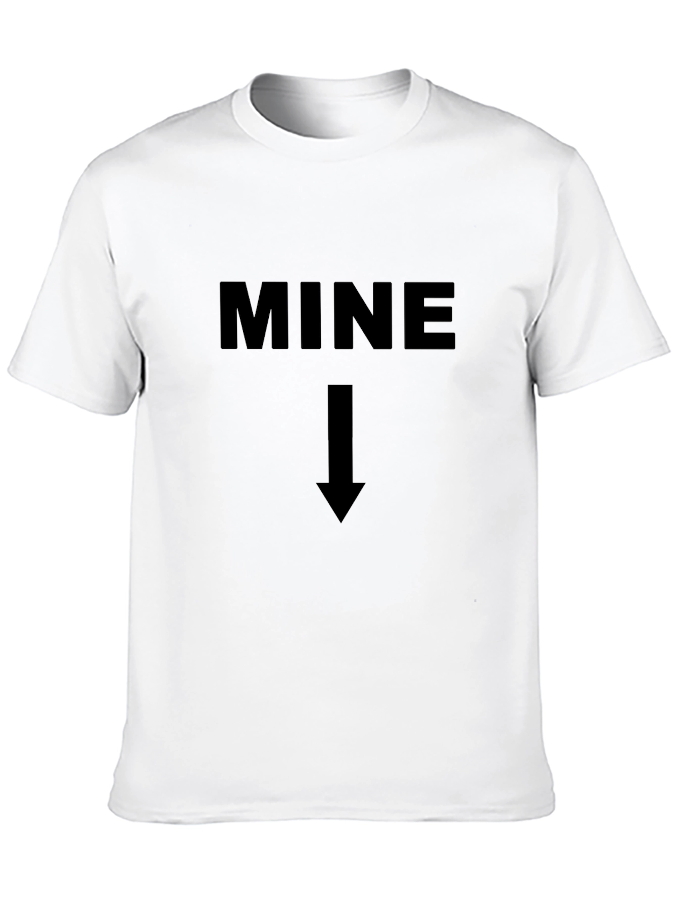MINE Novelty Graphic T-Shirt