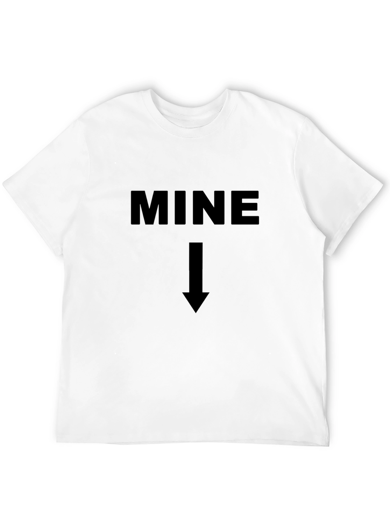 MINE Novelty Graphic T-Shirt