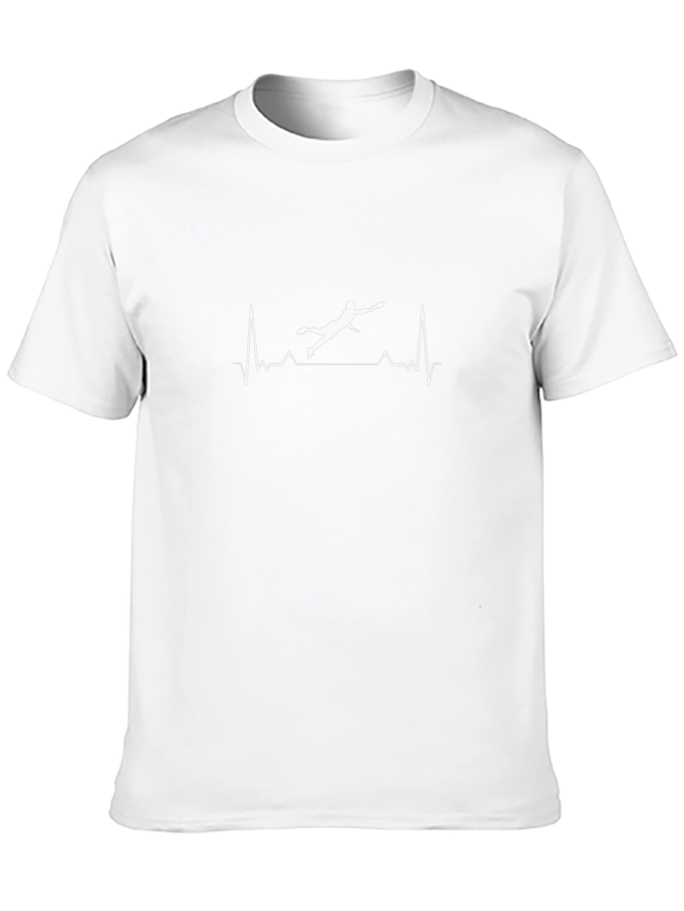 Ultimate Frisbee Heartbeat T-Shirt