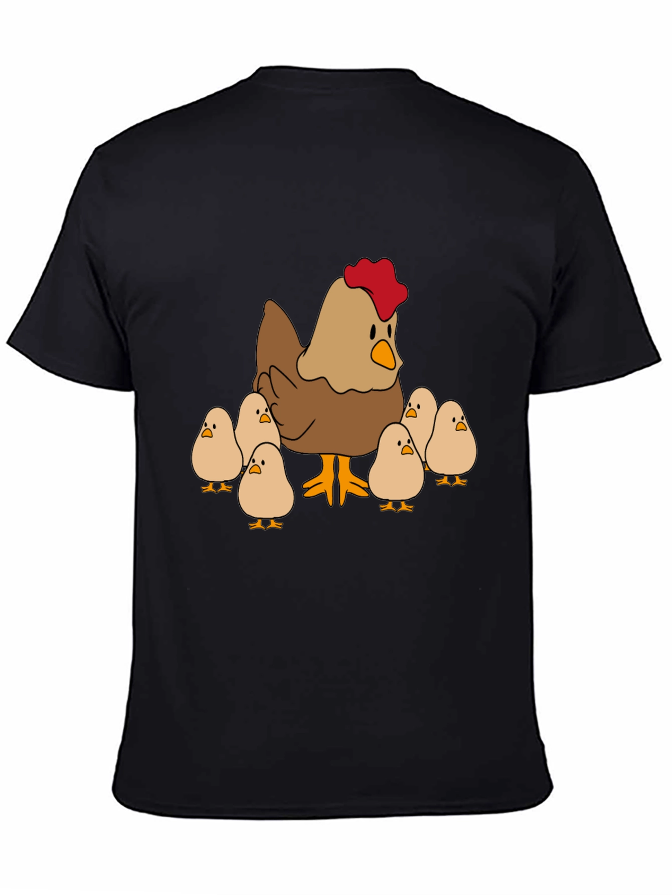 Cute Chicken and Chicks Graphic Tee
