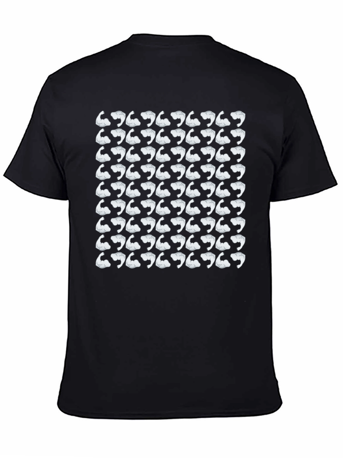 Muscle Mania Black T-Shirt