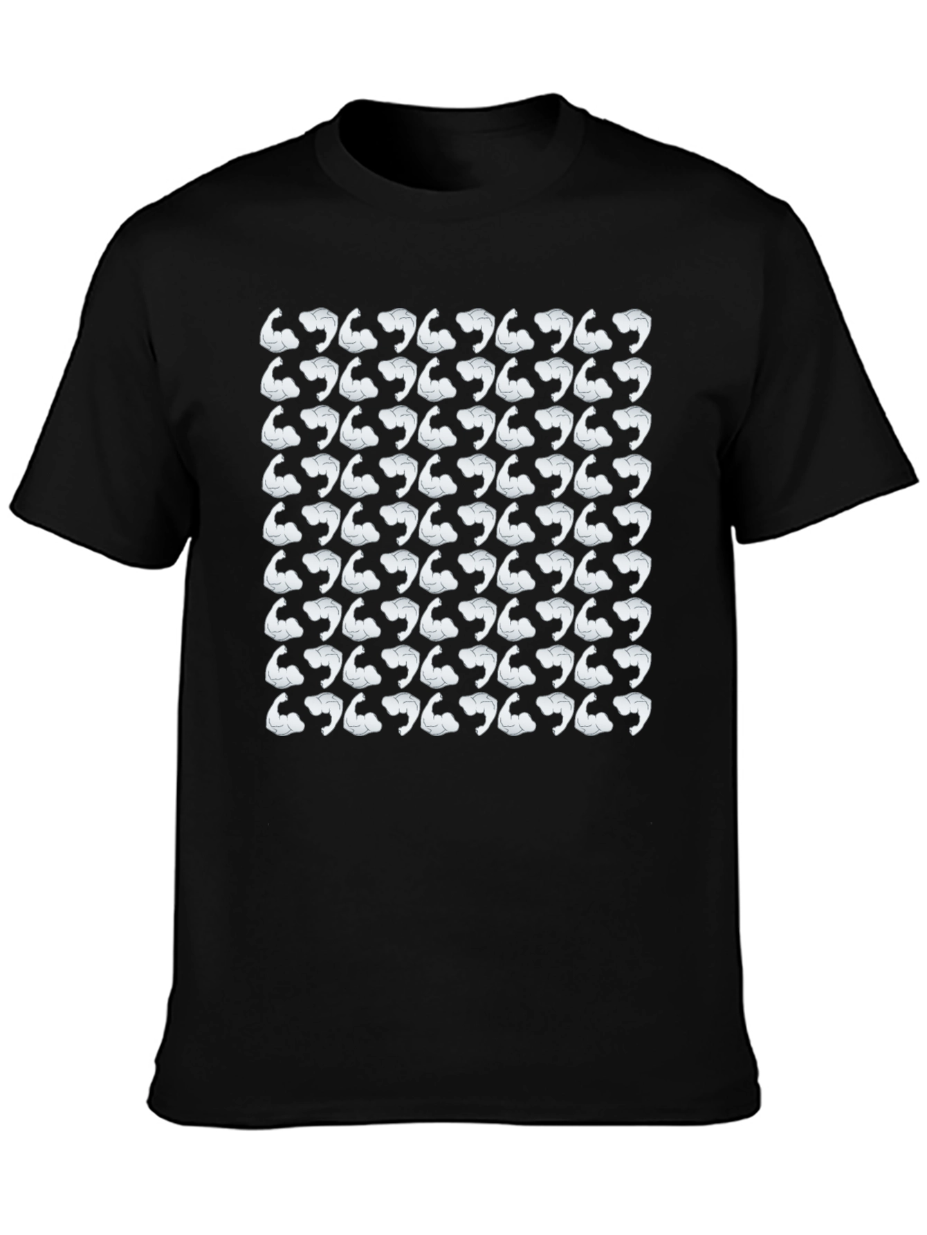 Muscle Mania Black T-Shirt