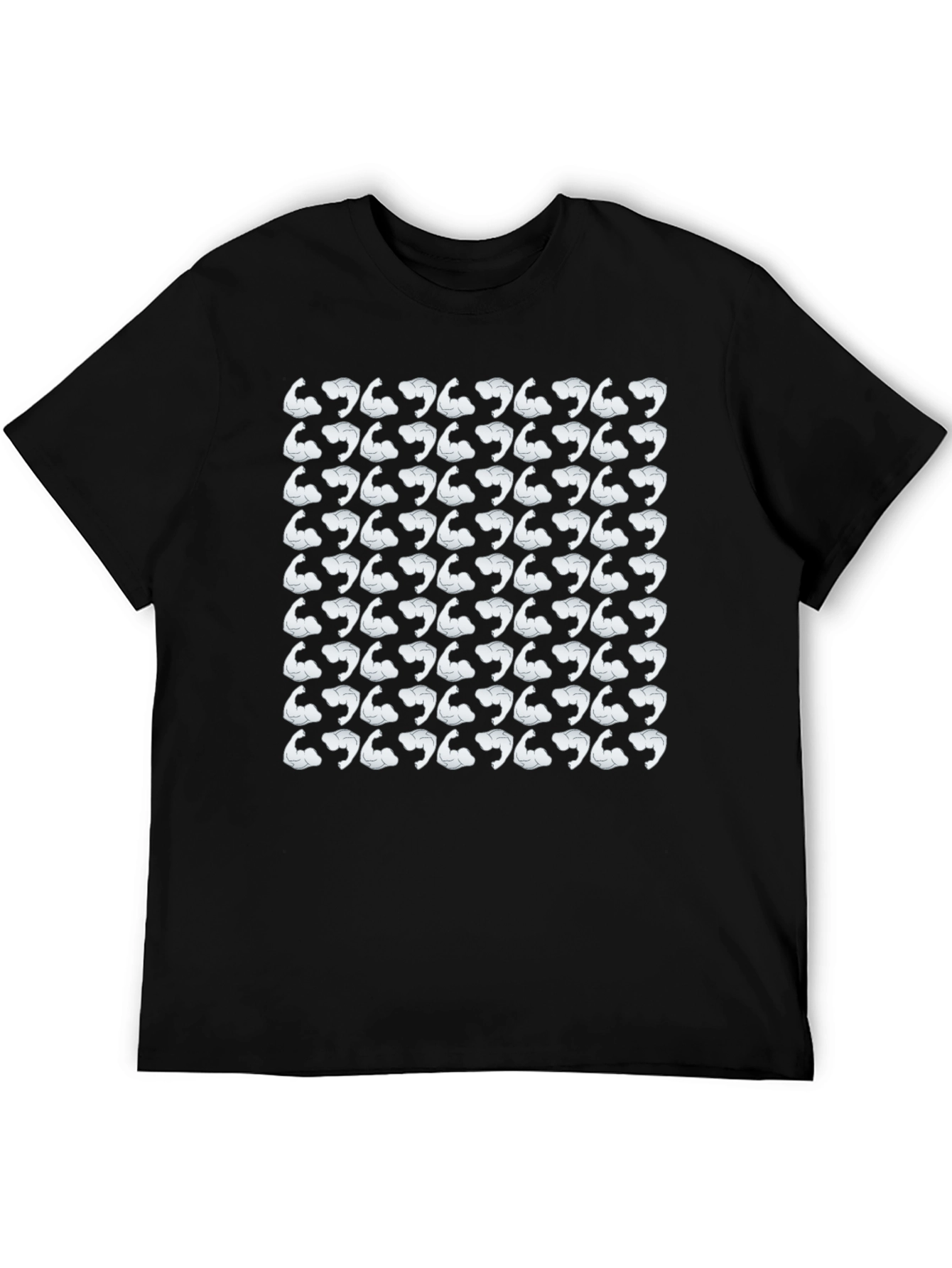 Muscle Mania Black T-Shirt