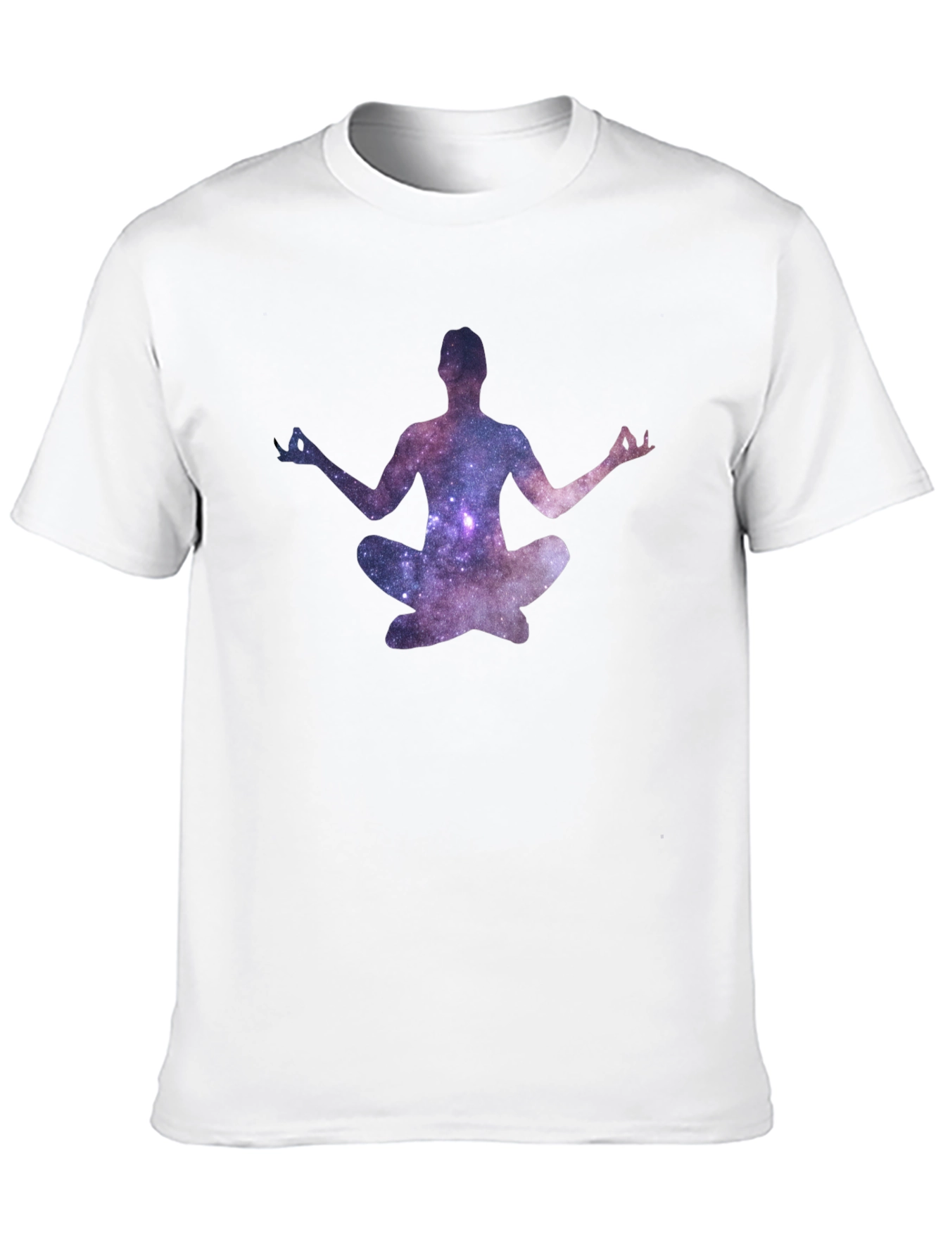 Galaxy Meditation T-Shirt - Black