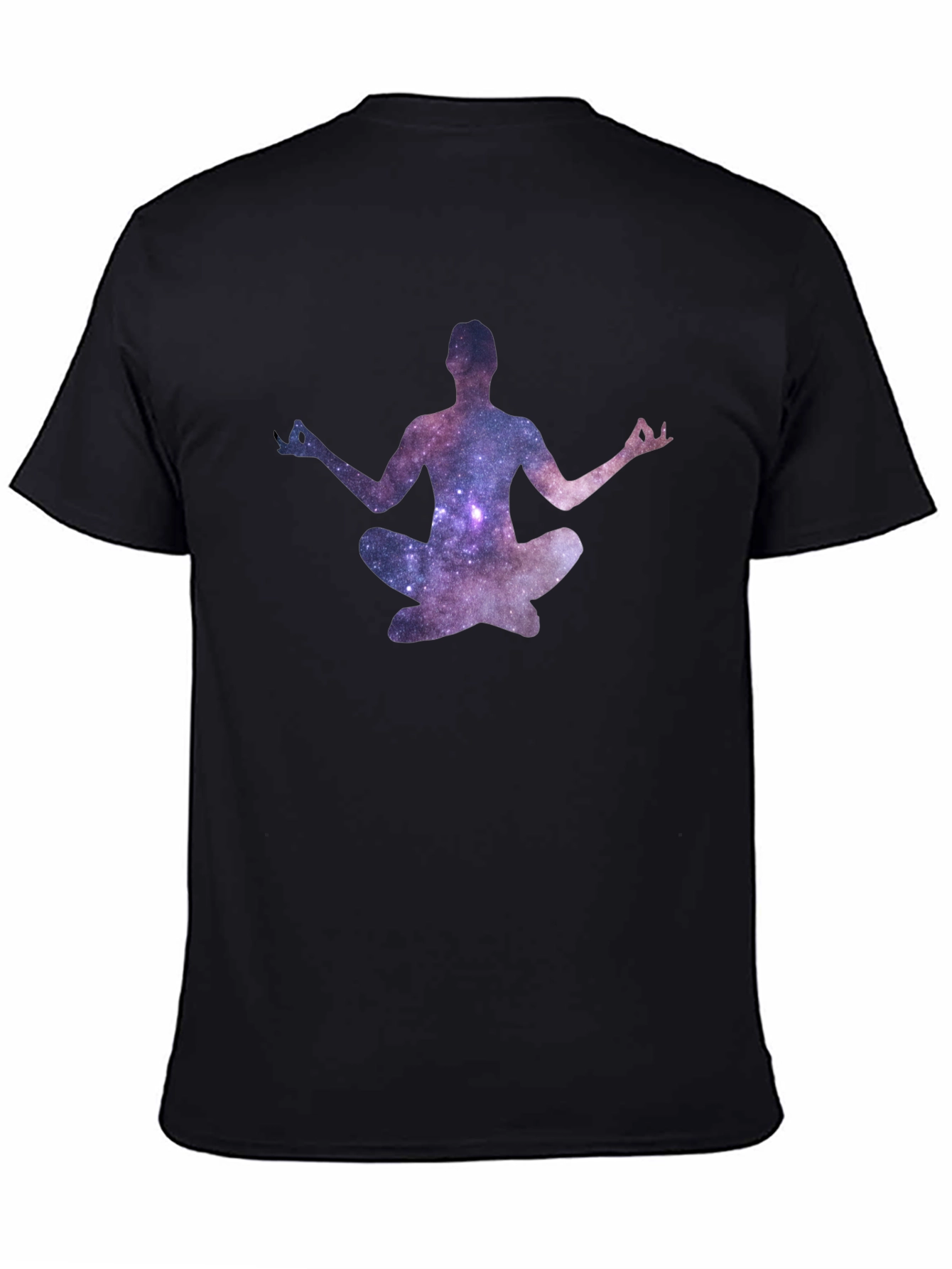 Galaxy Meditation T-Shirt - Black