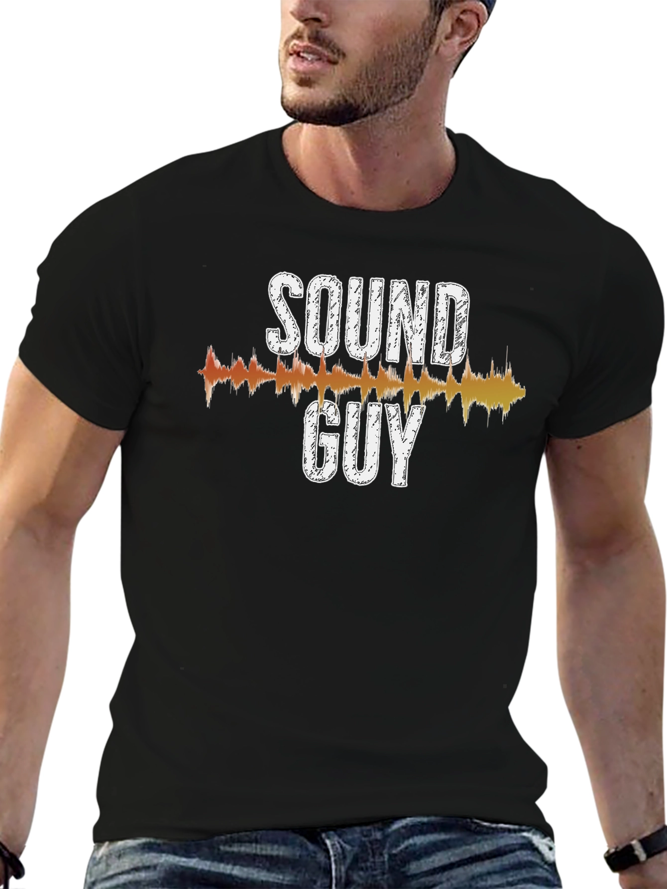 Sound Guy Graphic Tee - Musician Audio Engineer Shirt