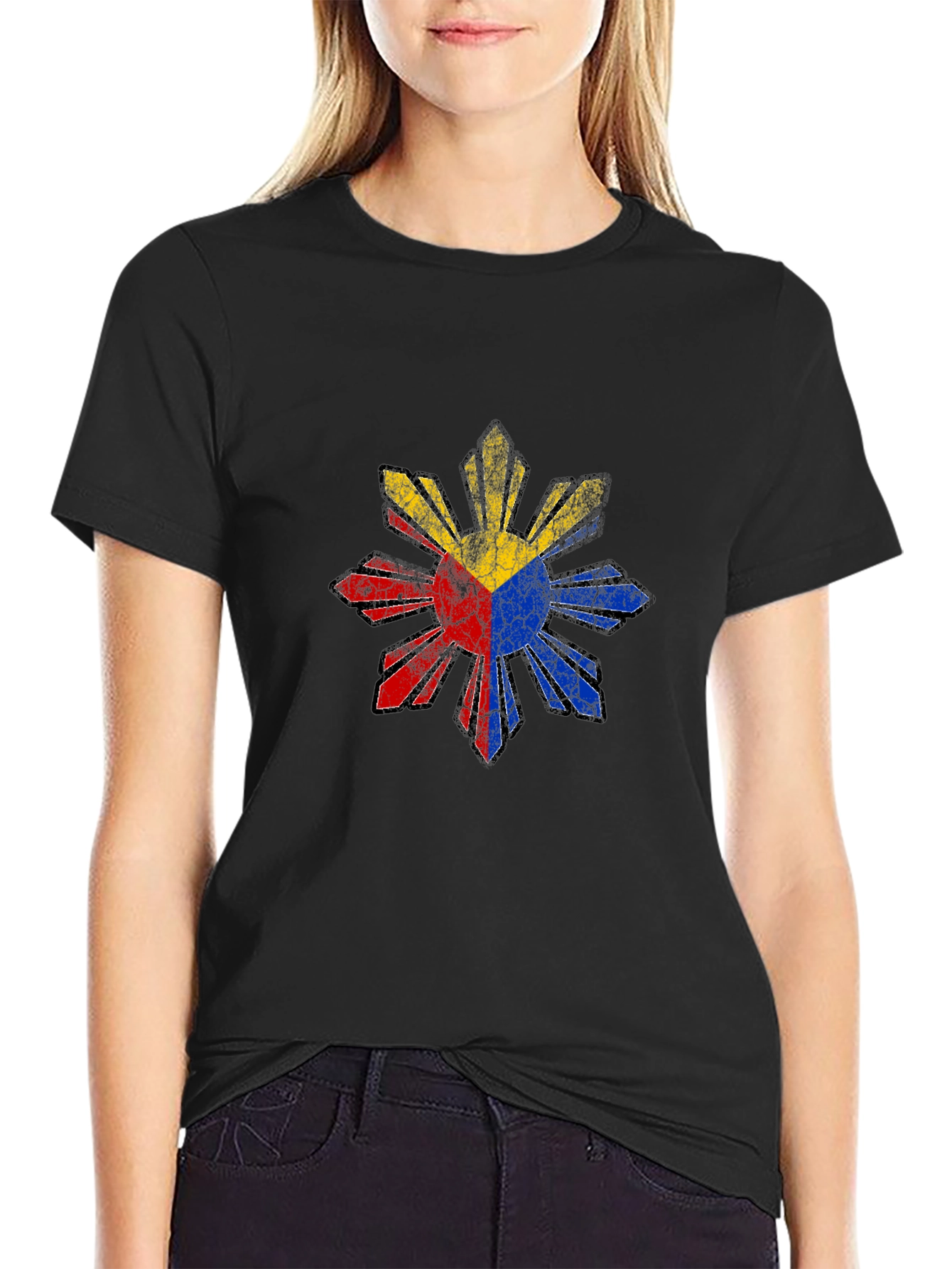 Filipino Pride T-Shirt - Sun and Stars