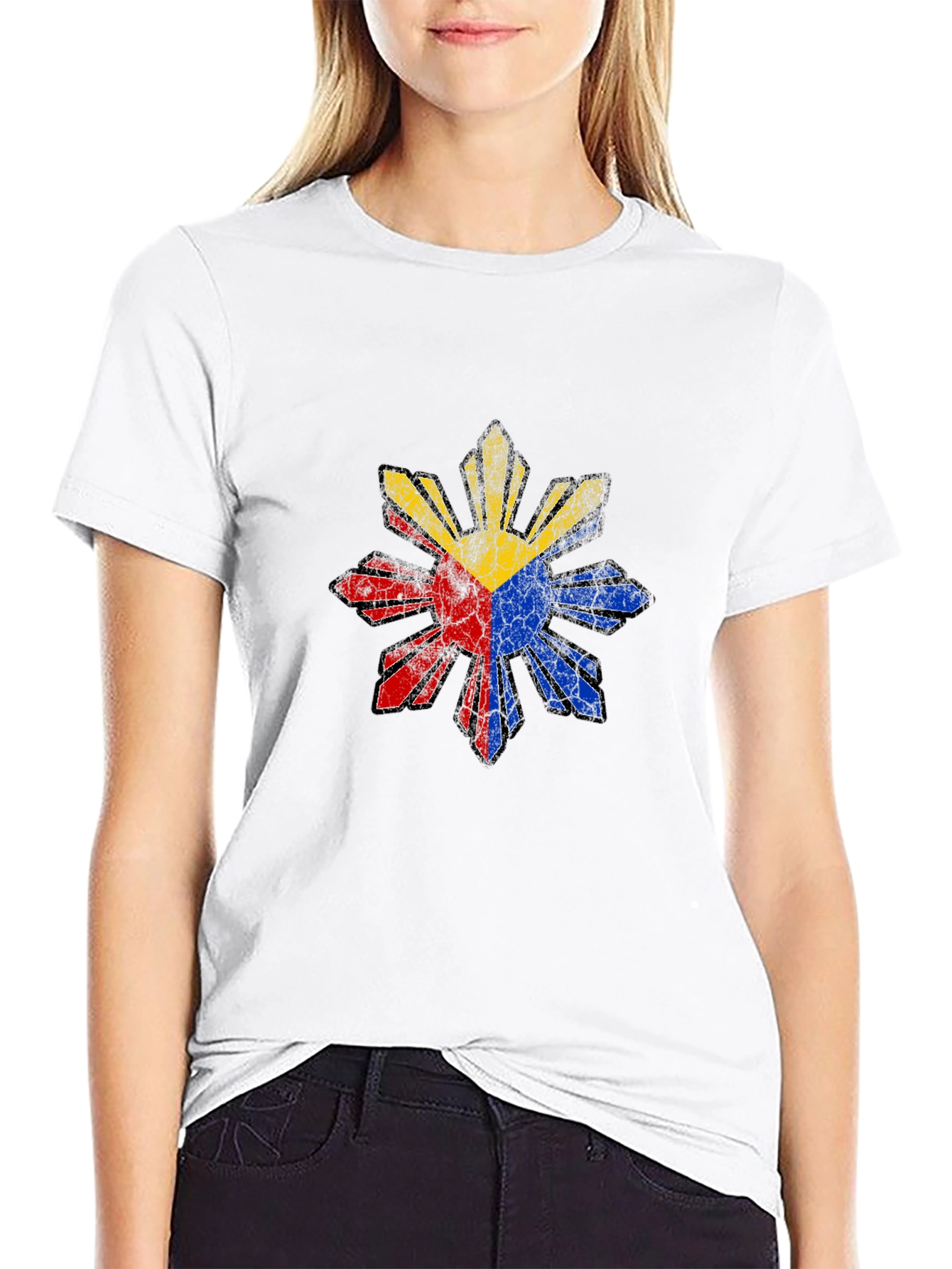 Filipino Pride T-Shirt - Sun and Stars