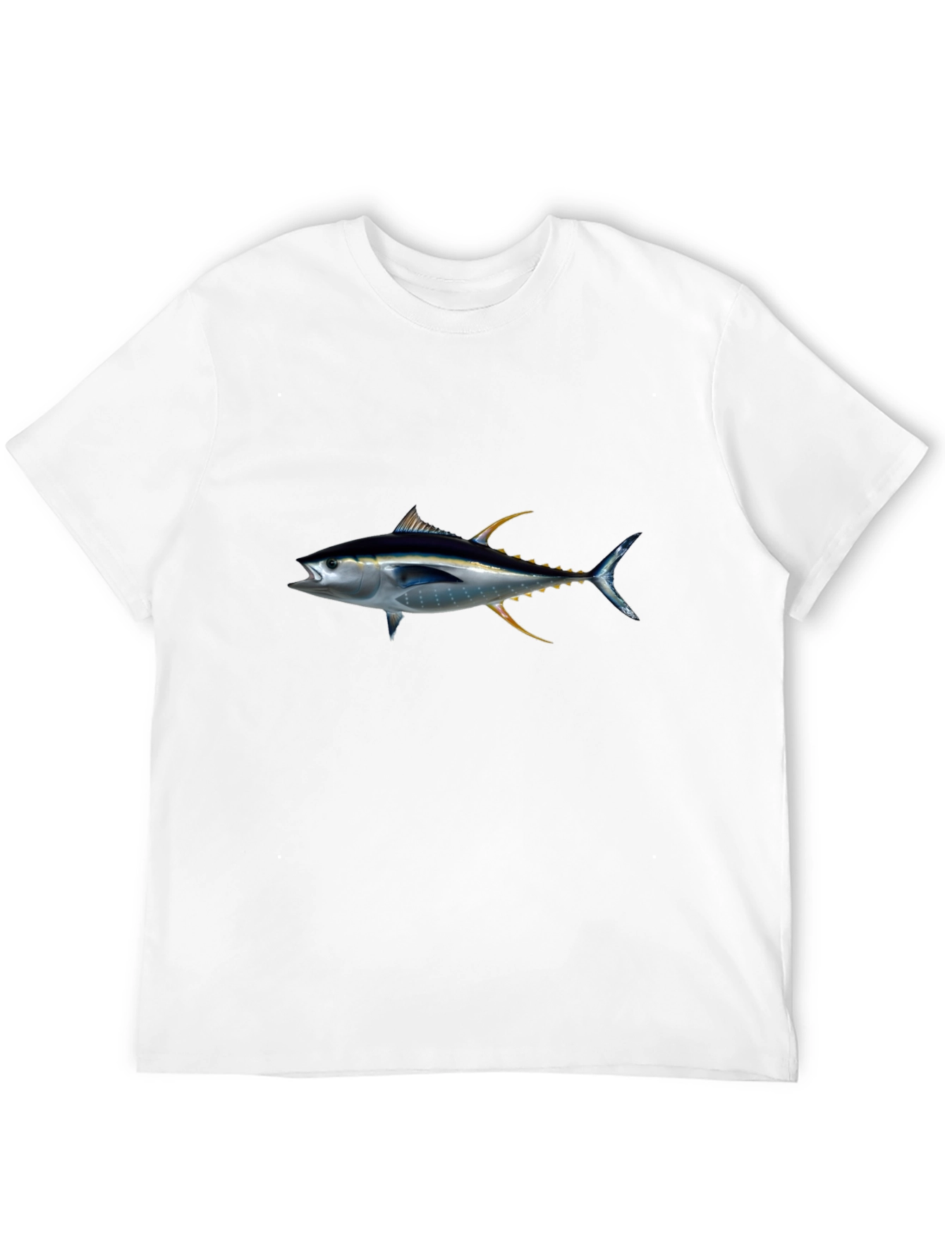 Tuna Graphic Tee - Black Cotton T-Shirt
