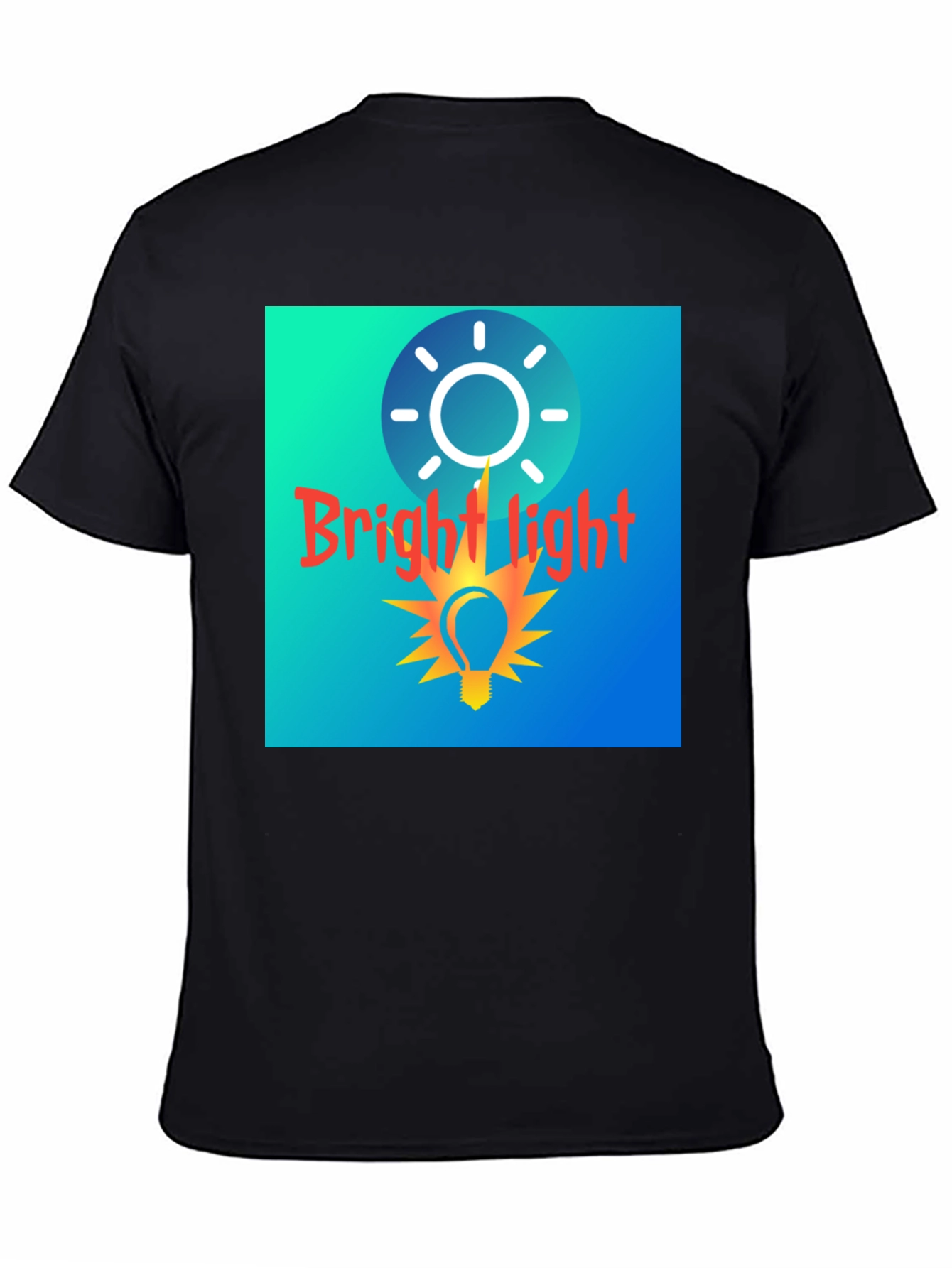 Bright Light Graphic Tee - Stylish Comfort