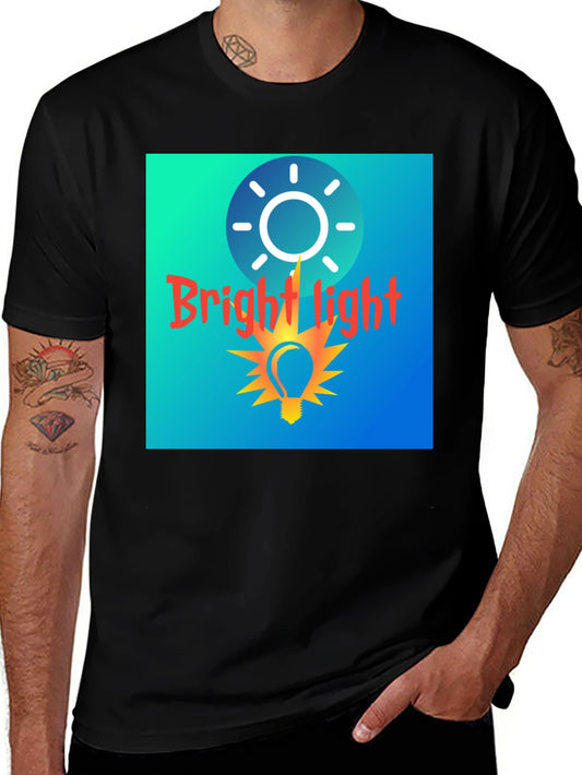 Bright Light Graphic Tee - Stylish Comfort