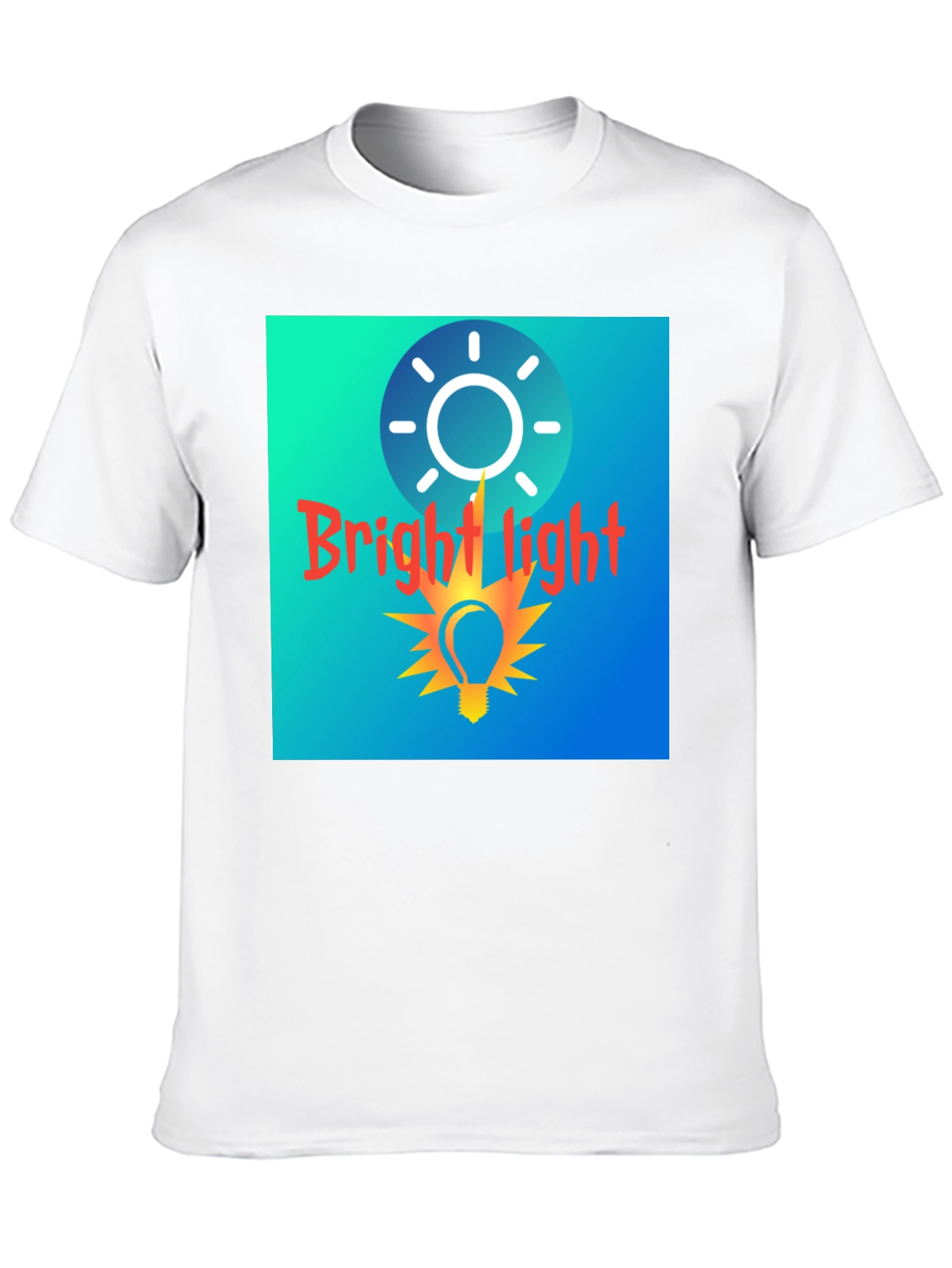 Bright Light Graphic Tee - Stylish Comfort