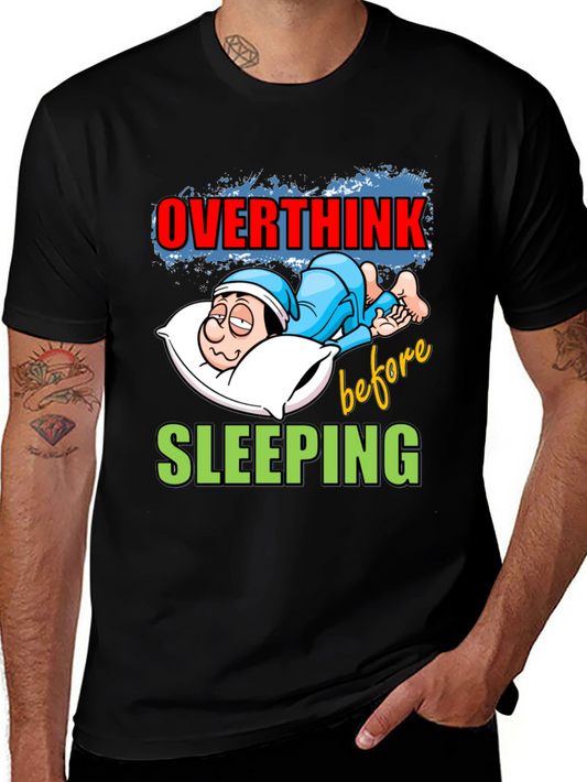 Overthink Before Sleeping Graphic Tee