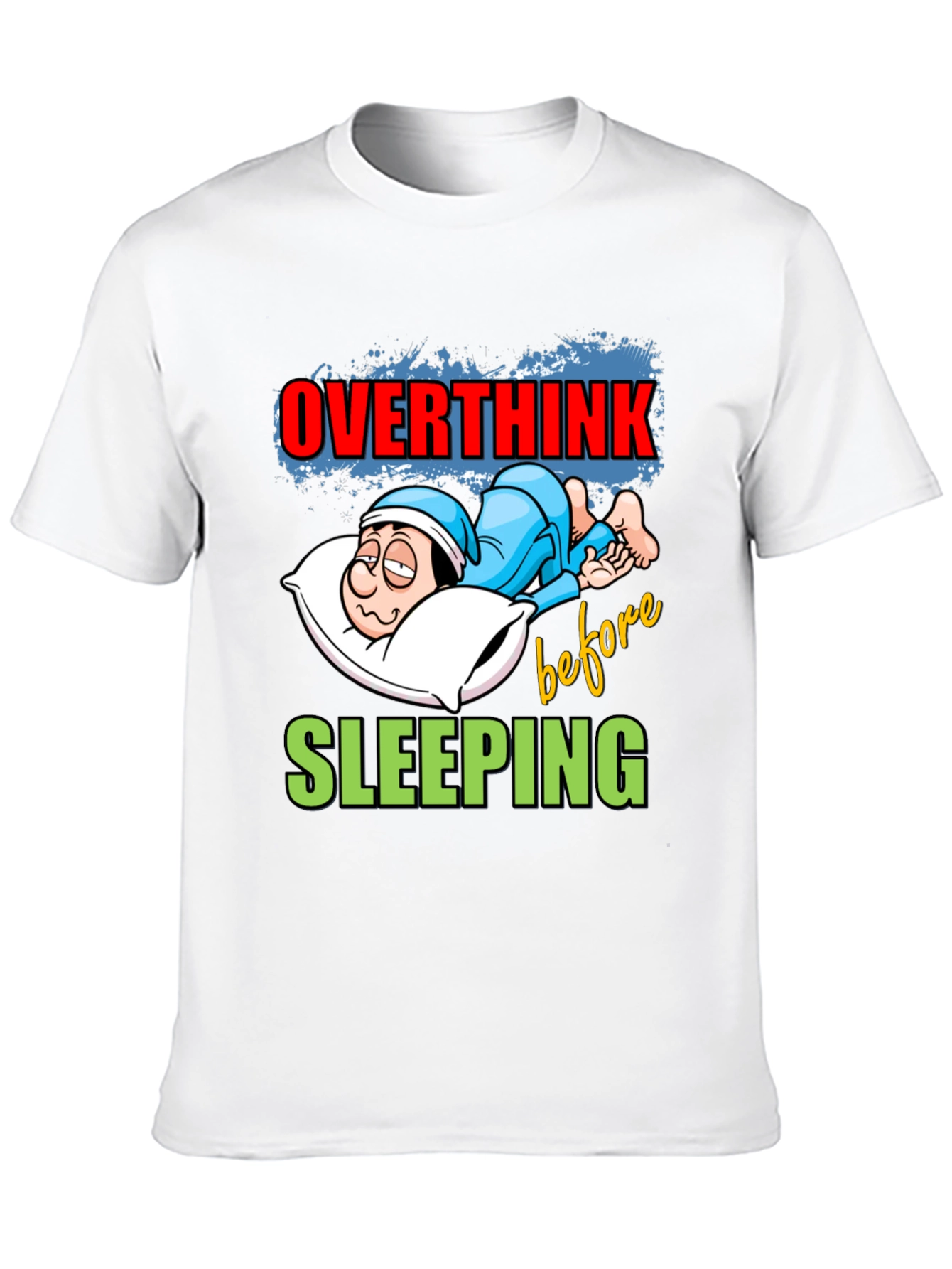 Overthink Before Sleeping Graphic Tee
