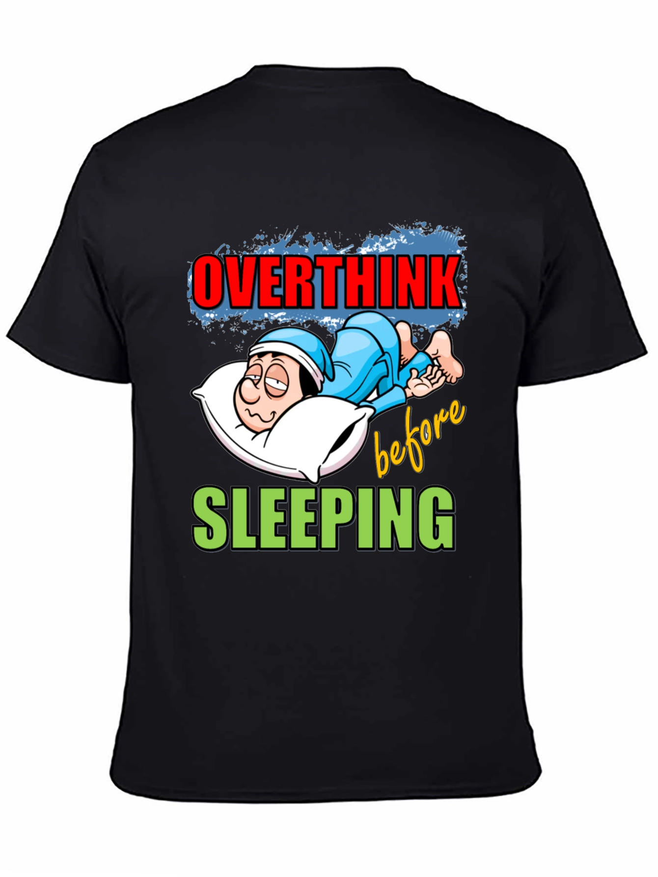 Overthink Before Sleeping Graphic Tee