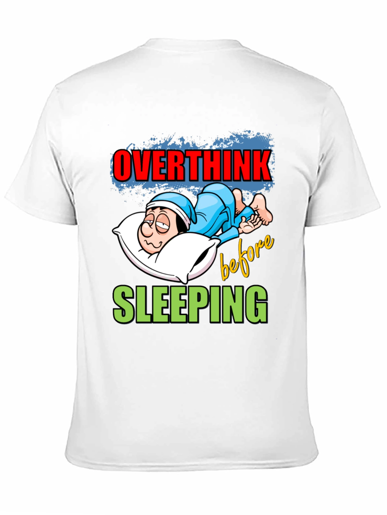 Overthink Before Sleeping Graphic Tee