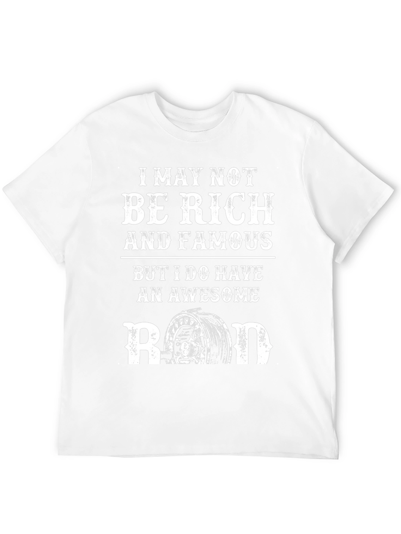 Awesome Rod T-Shirt - Fishing Humor Tee