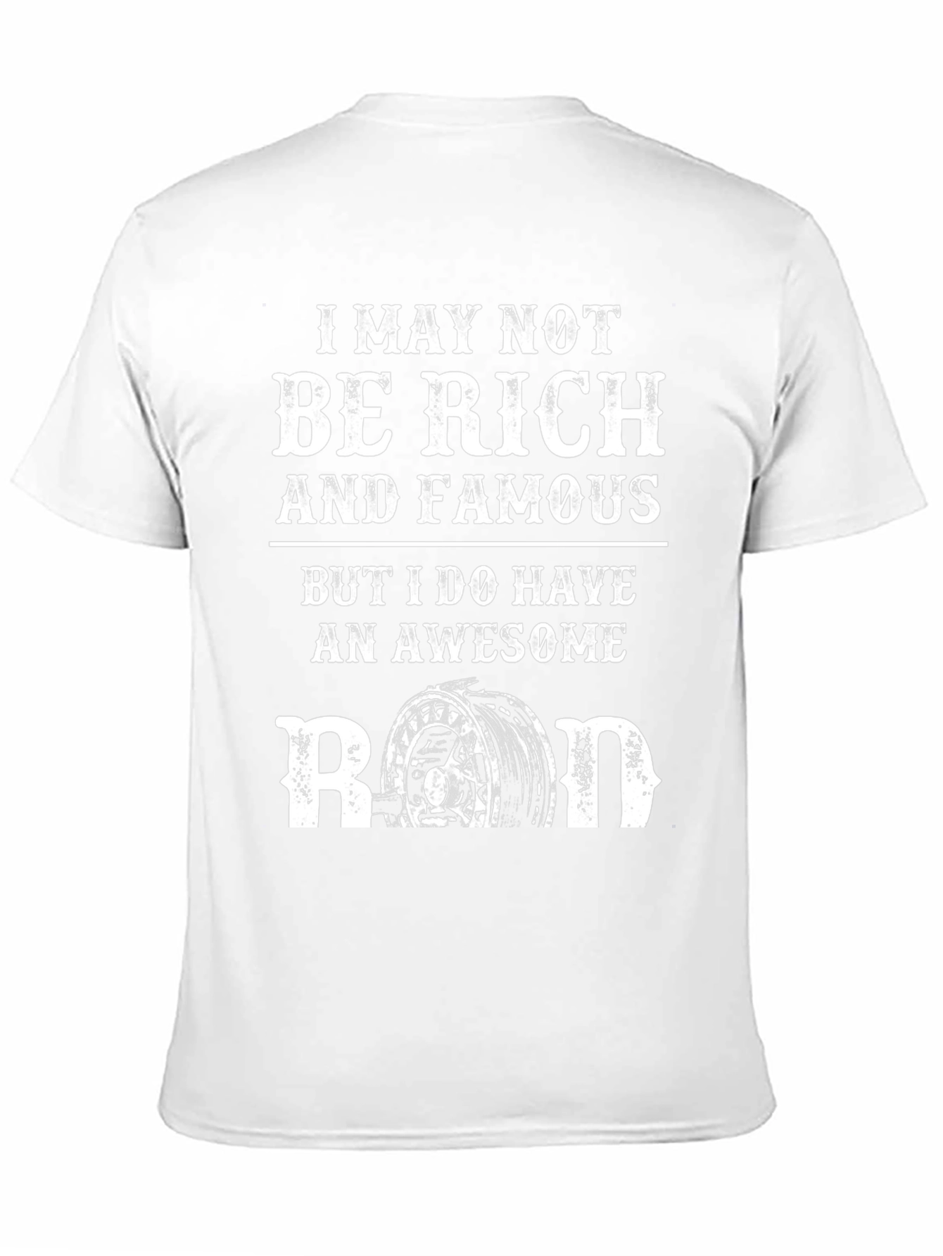 Awesome Rod T-Shirt - Fishing Humor Tee