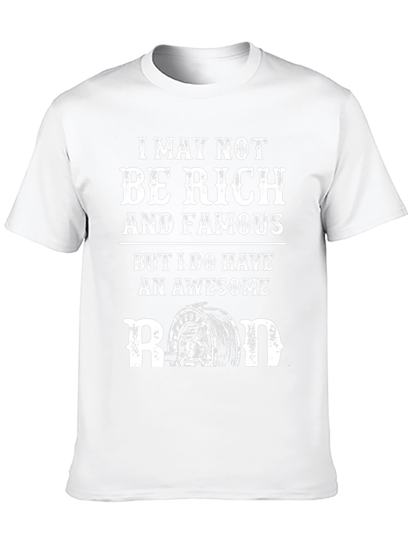 Awesome Rod T-Shirt - Fishing Humor Tee