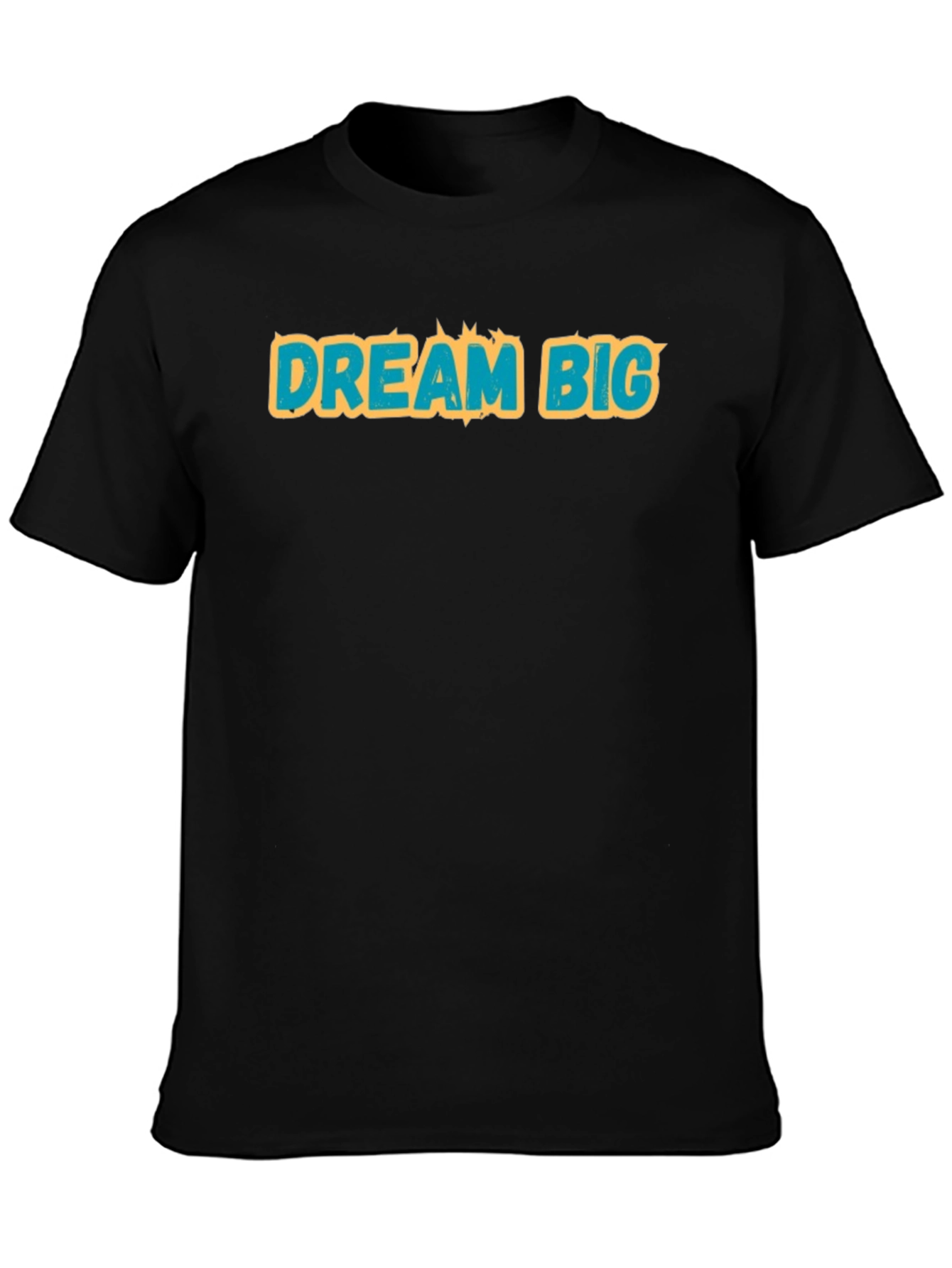 Dream Big Black Graphic T-Shirt