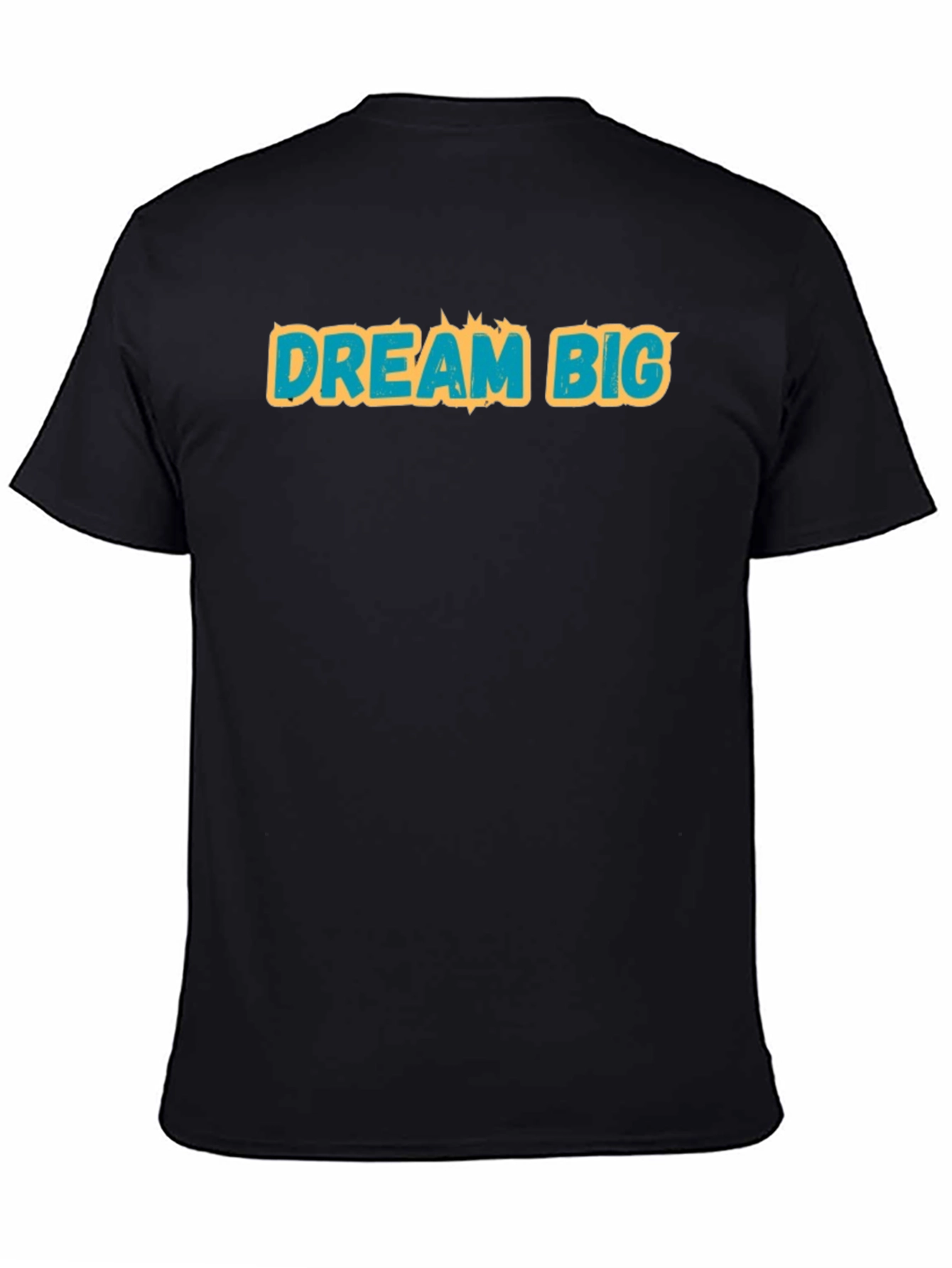 Dream Big Black Graphic T-Shirt