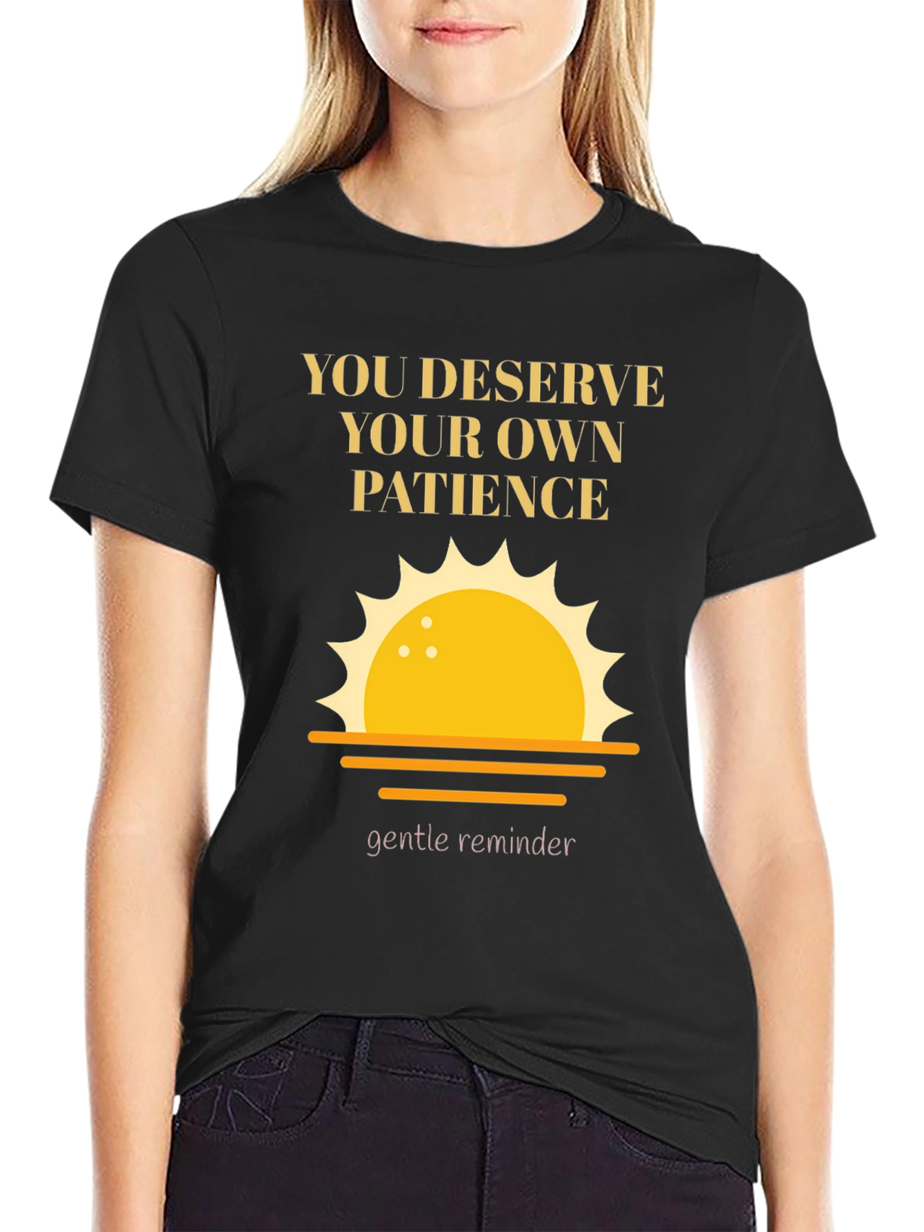 Motivational Patience Graphic Tee