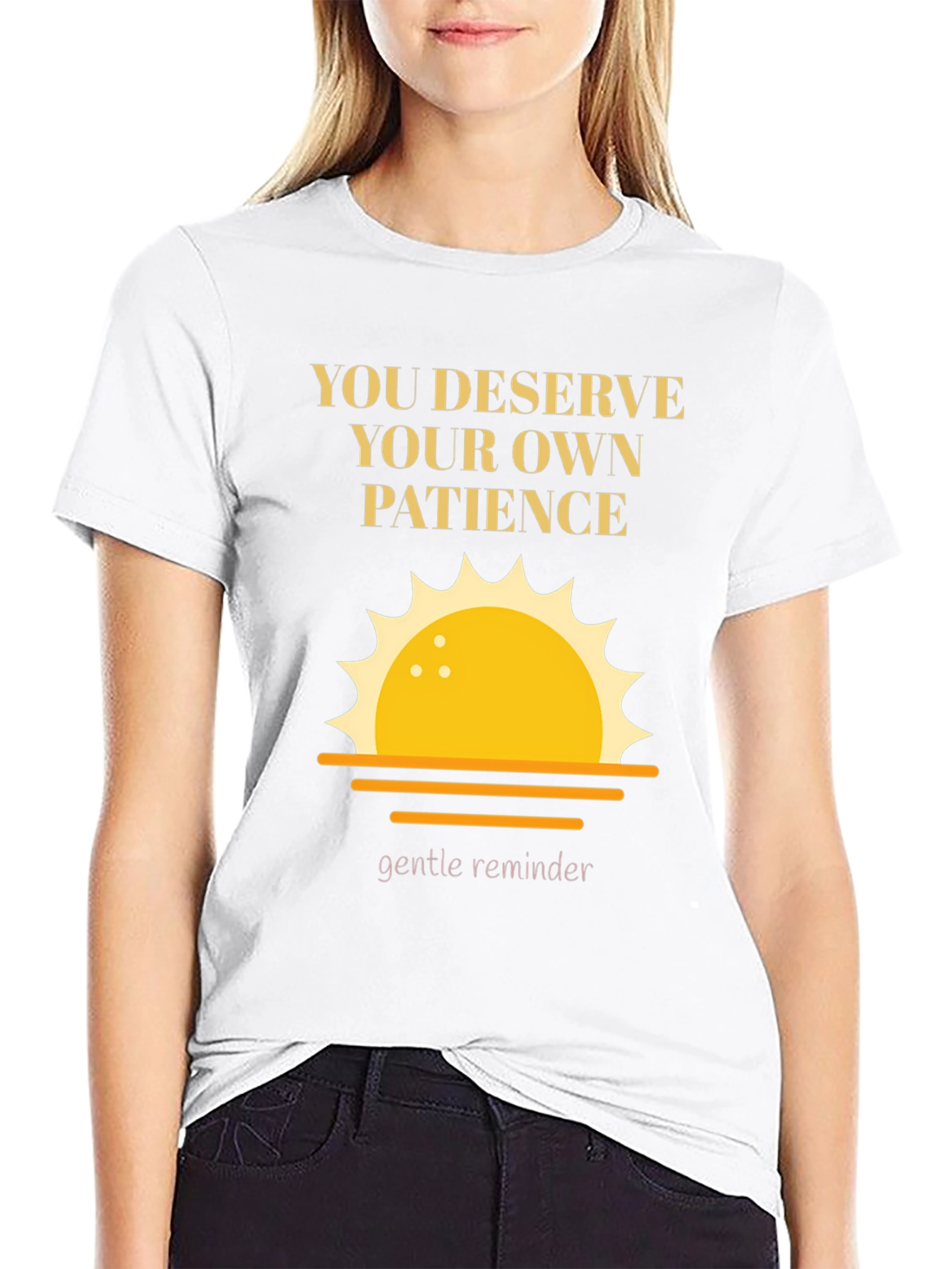 Motivational Patience Graphic Tee