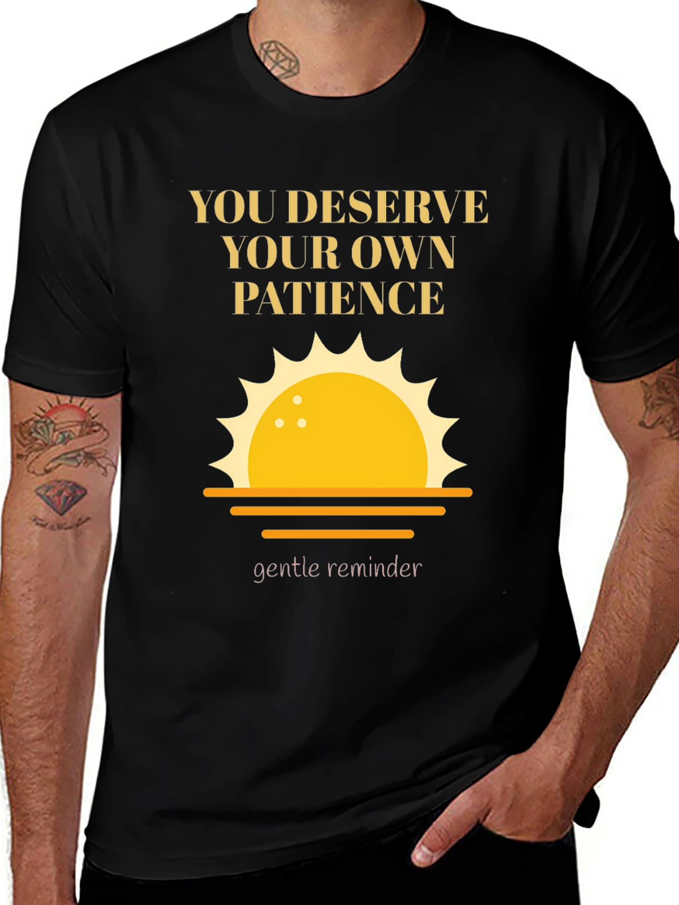 Motivational Patience Graphic Tee