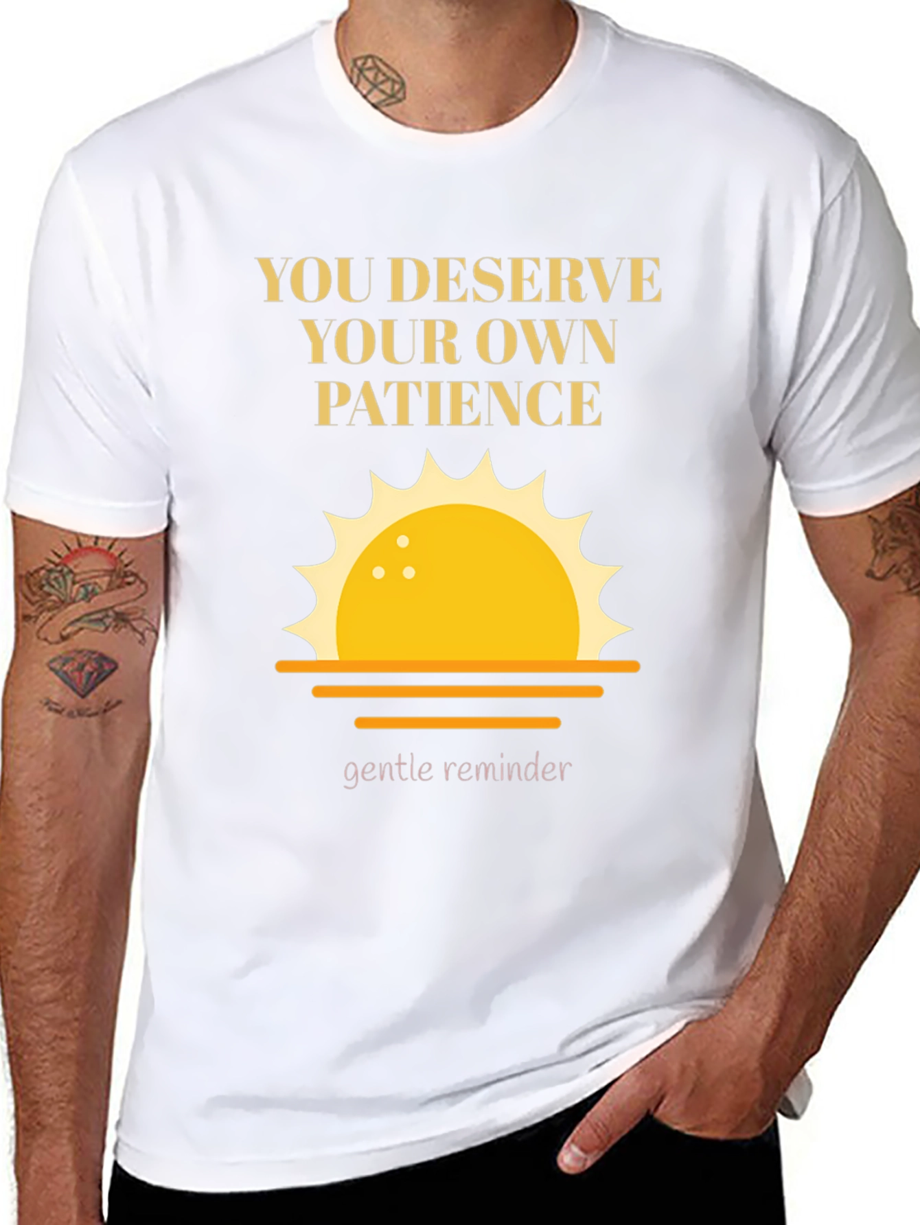Motivational Patience Graphic Tee