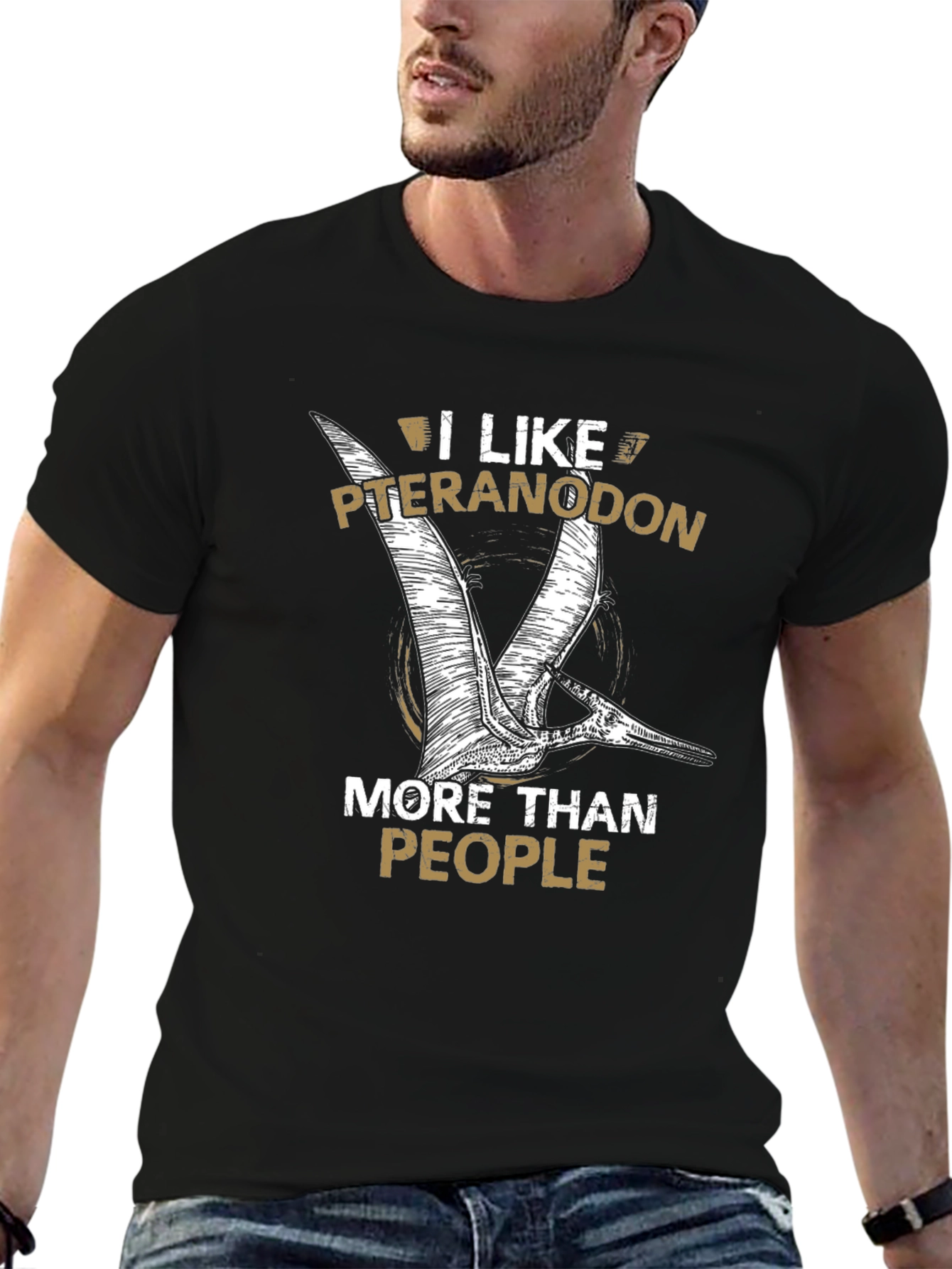 Pteranodon Graphic Tee - Dinosaur Lover T-Shirt