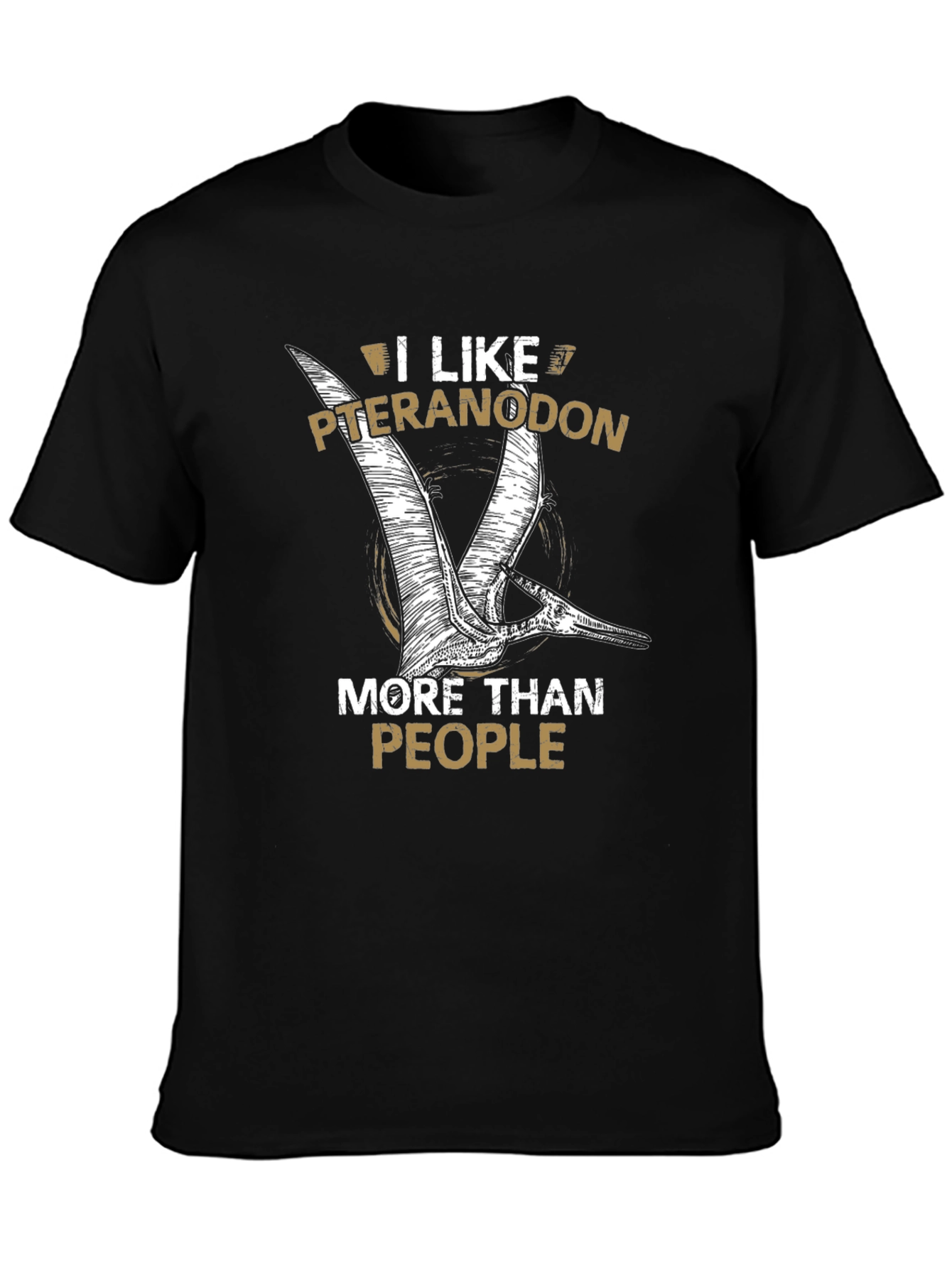 Pteranodon Graphic Tee - Dinosaur Lover T-Shirt