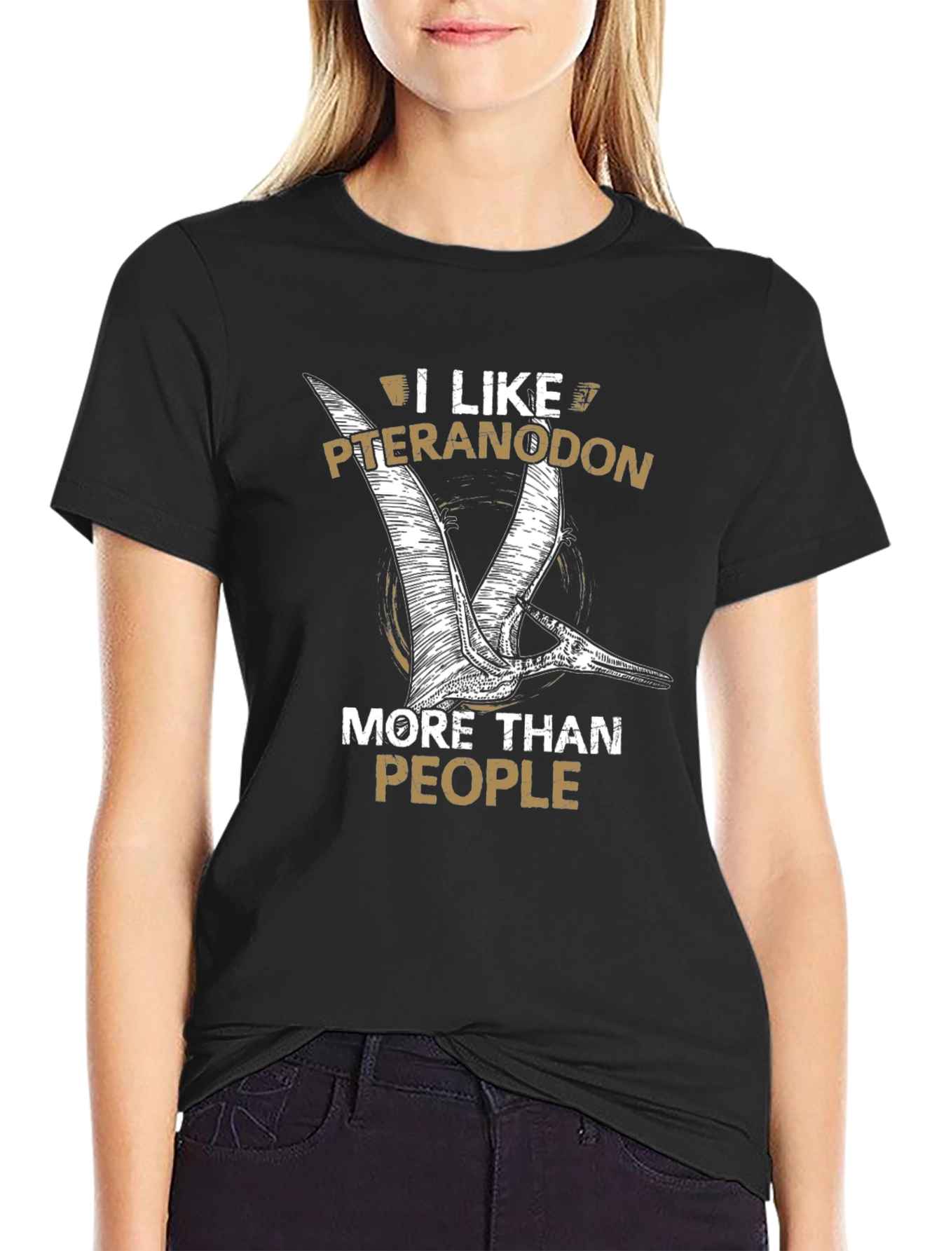 Pteranodon Graphic Tee - Dinosaur Lover T-Shirt