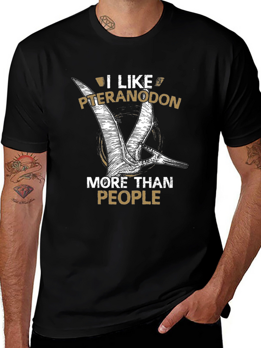 Pteranodon Graphic Tee - Dinosaur Lover T-Shirt