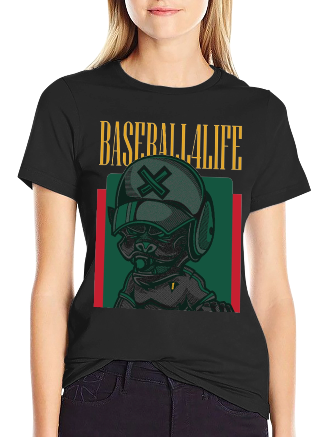Baseball 4 Life Graphic T-Shirt