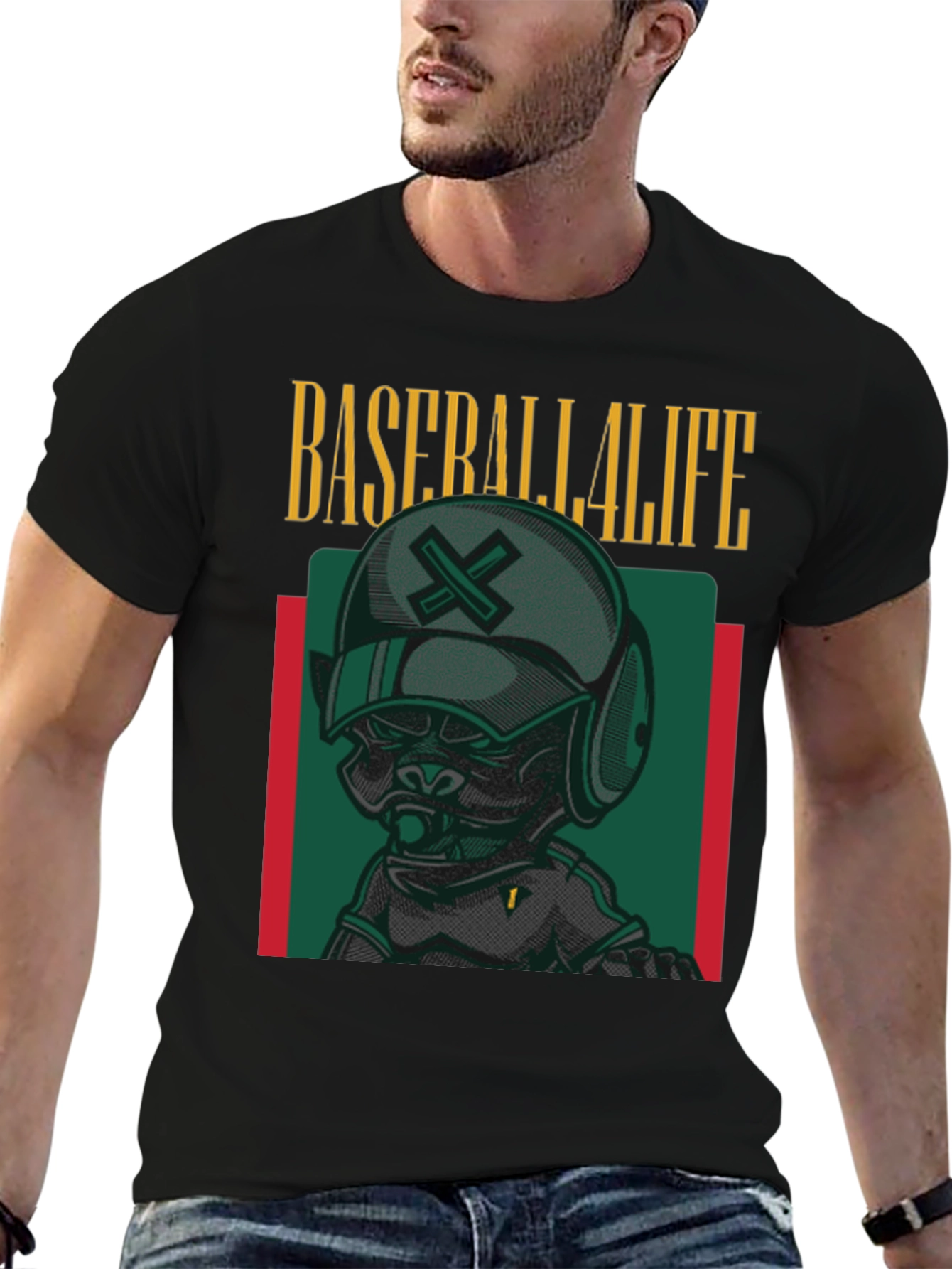 Baseball 4 Life Graphic T-Shirt