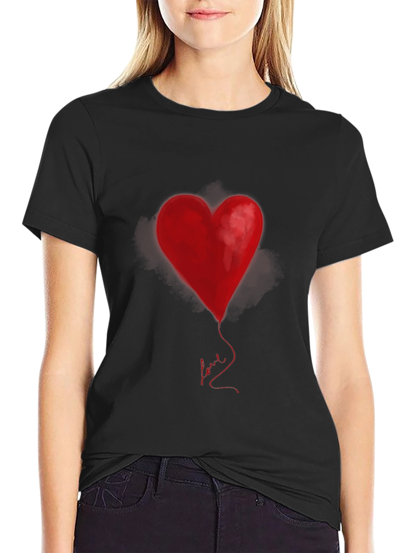 Heart Love Graphic T-Shirt