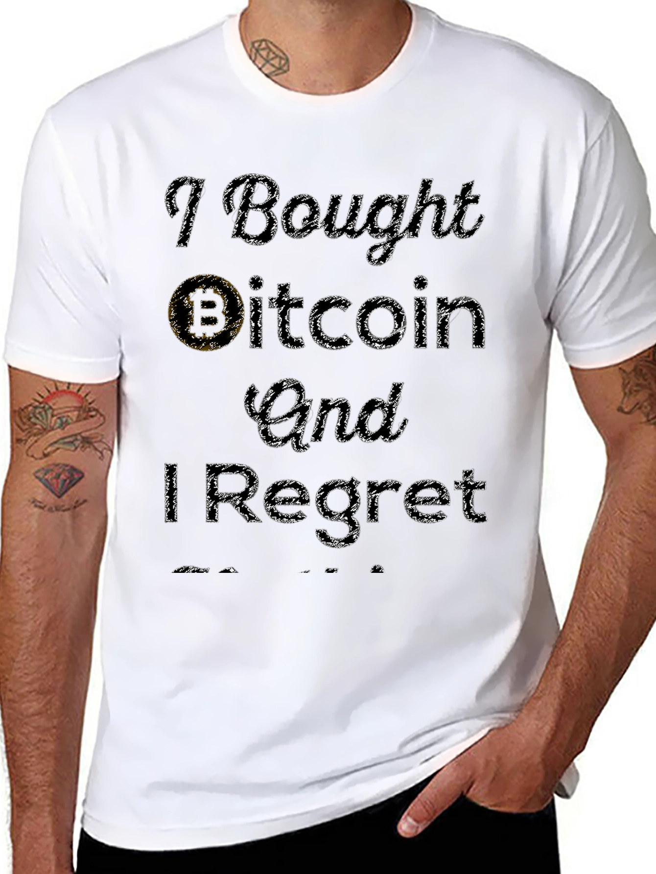 I Bought Bitcoin T-Shirt - Regret Edition