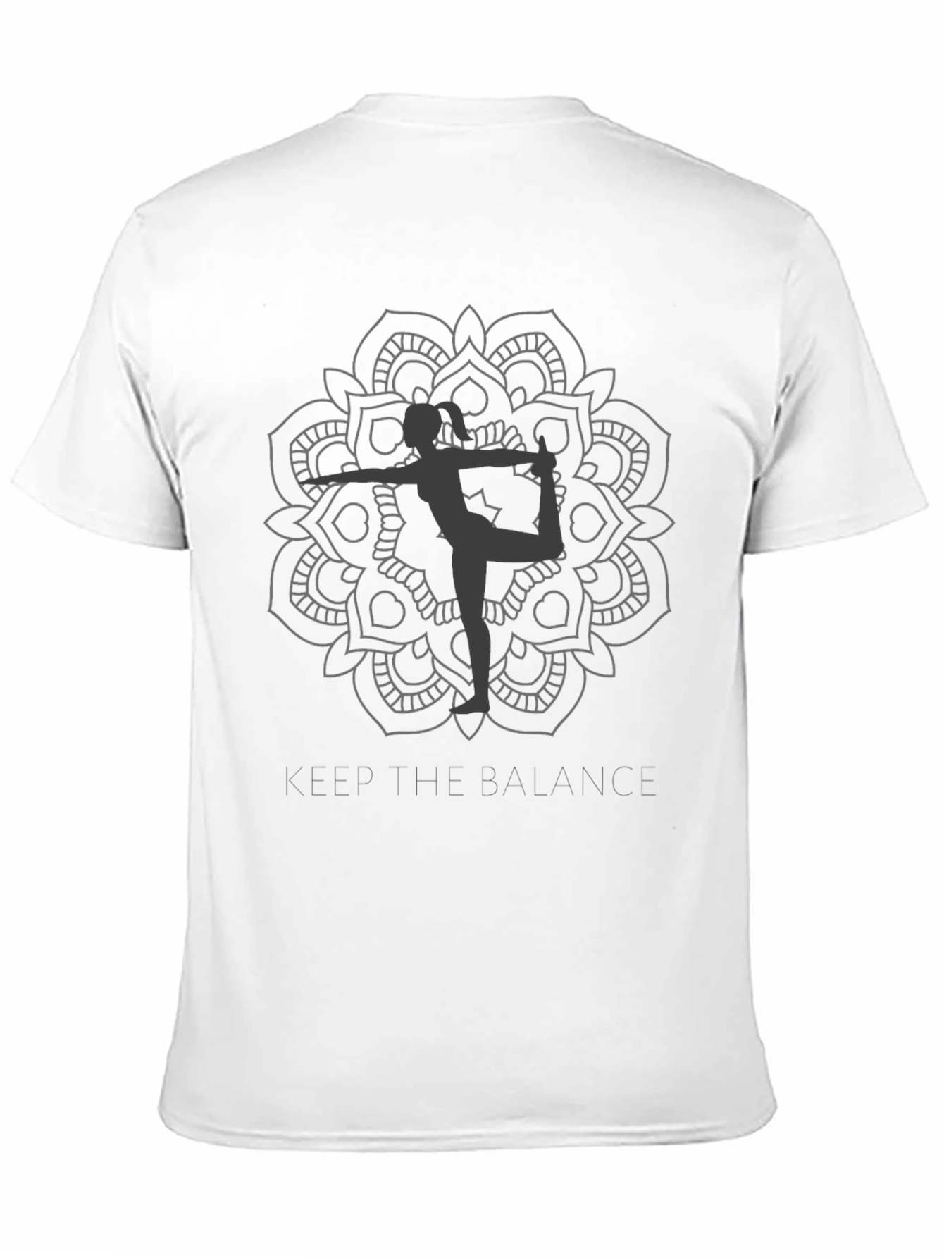 Balance Mandala T-Shirt - Yoga Inspired Tee