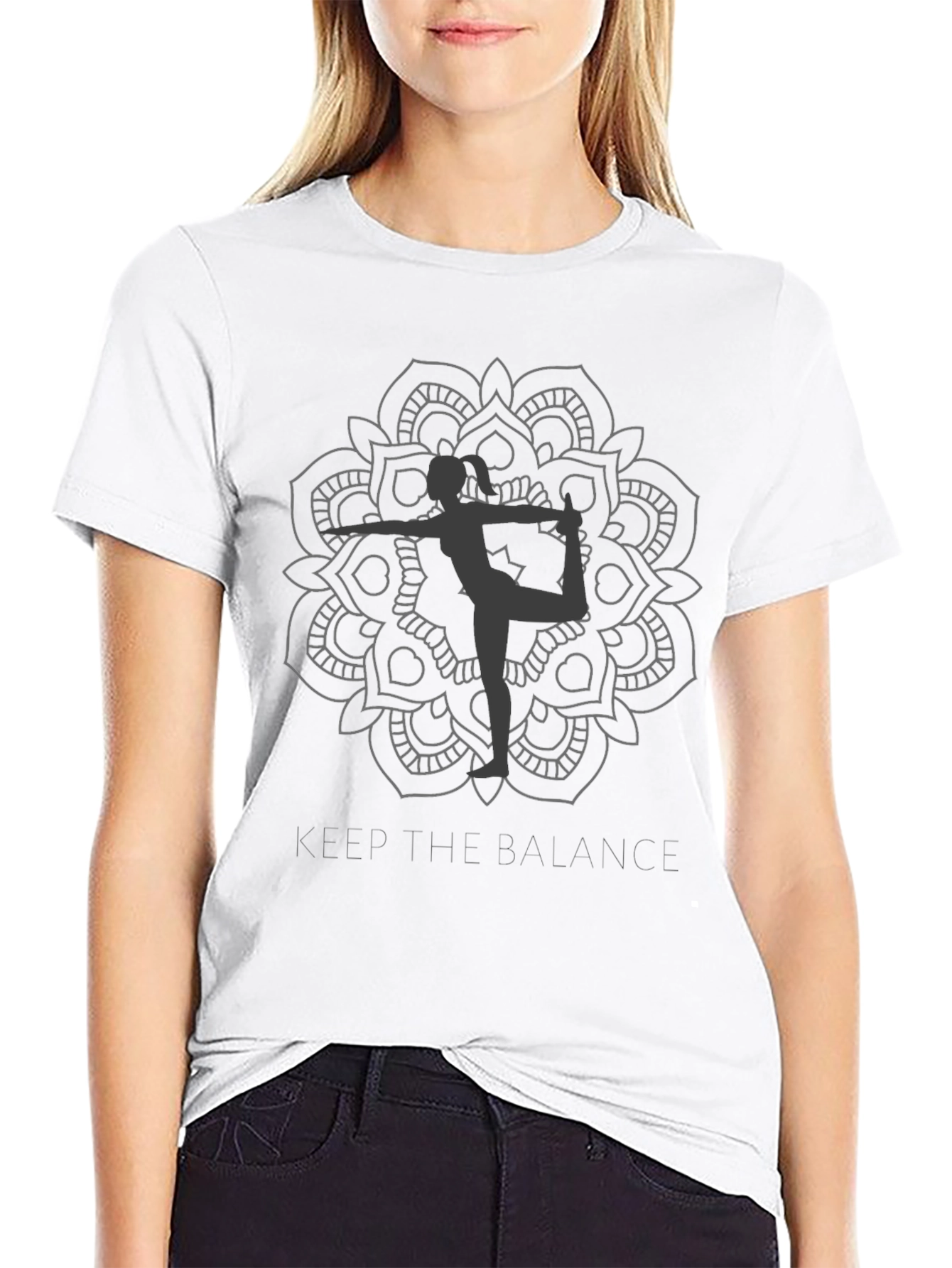 Balance Mandala T-Shirt - Yoga Inspired Tee